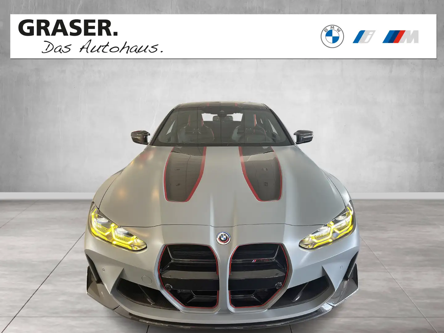 BMW M4 CSL M Drivers P. Head-Up HiFi DAB LED WLAN Oro - 2