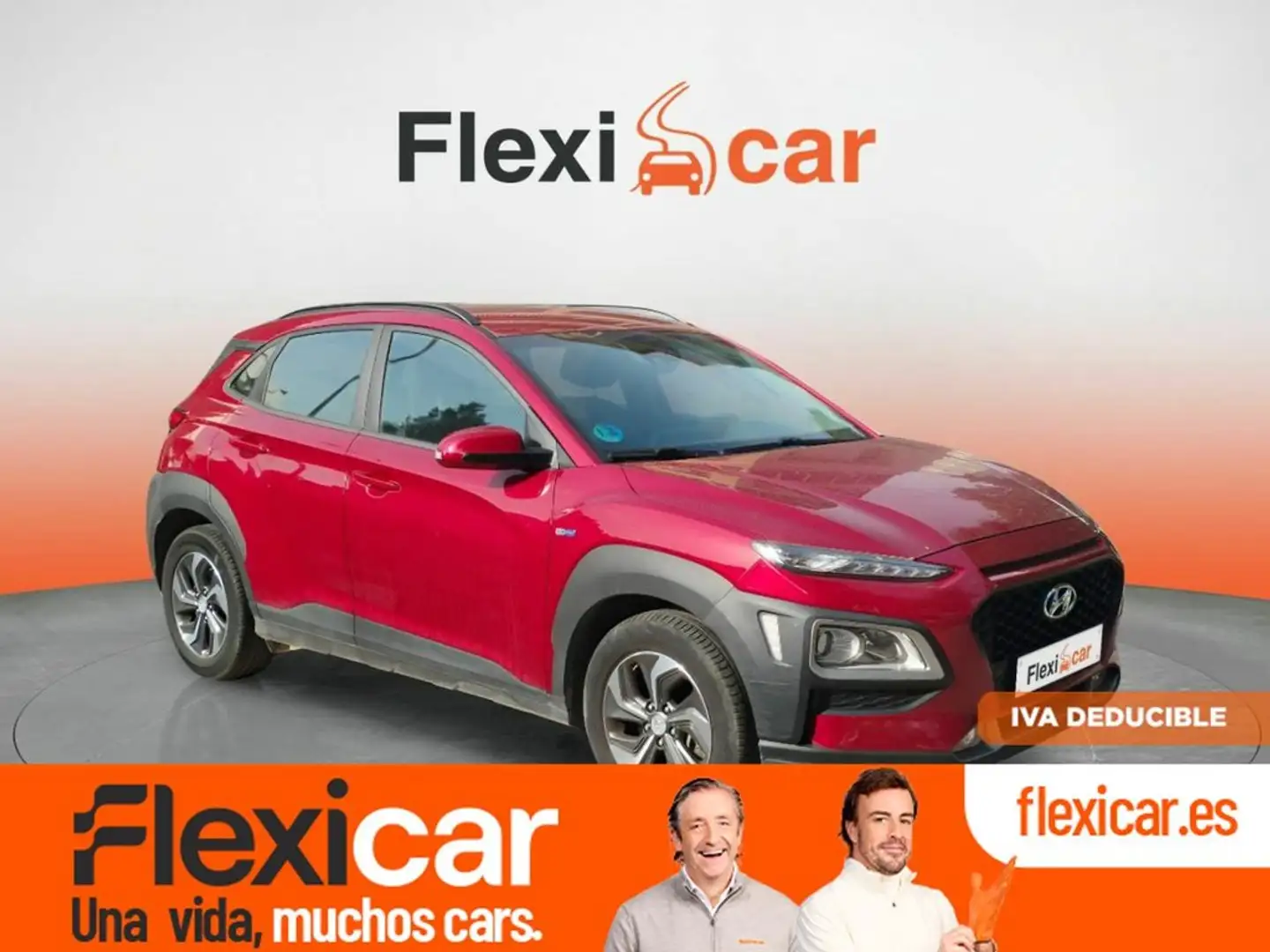 Hyundai KONA 1.6 GDI HEV Klass DCT Rojo - 1