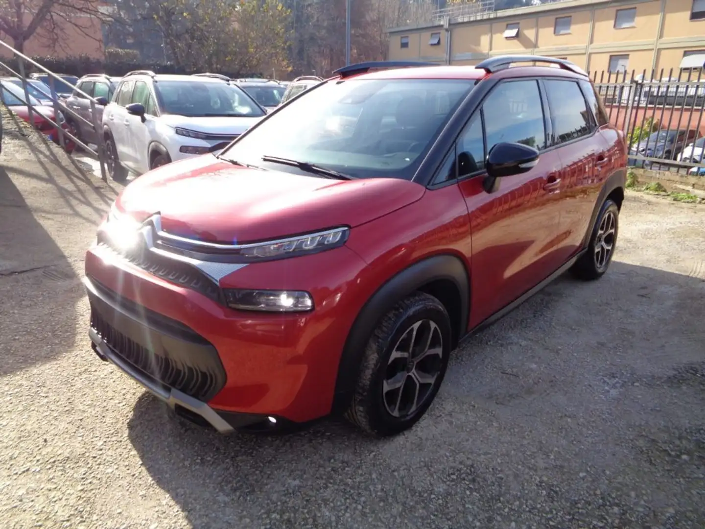 Citroen C3 Aircross 1500 BLUEHDI SHINE 110 CV NAVI CARPLAY LED"16 Rosso - 2