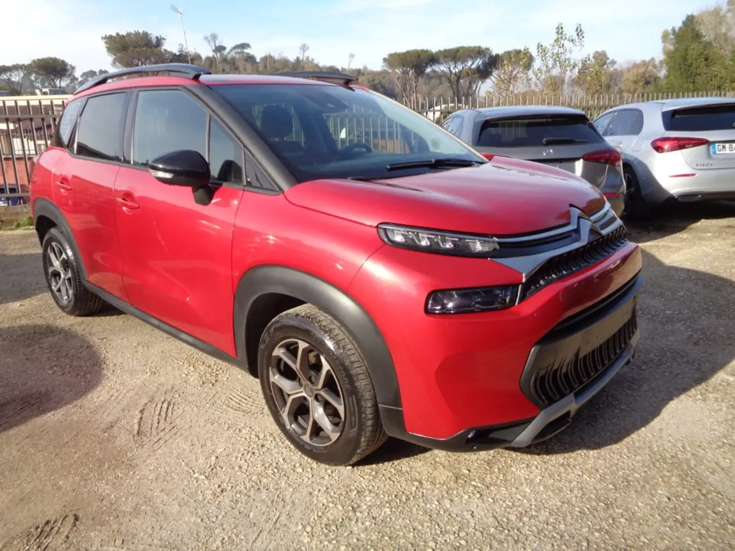 Citroen C3 Aircross 1500 BLUEHDI SHINE 110 CV NAVI CARPLAY LED"16 Rosso - 1