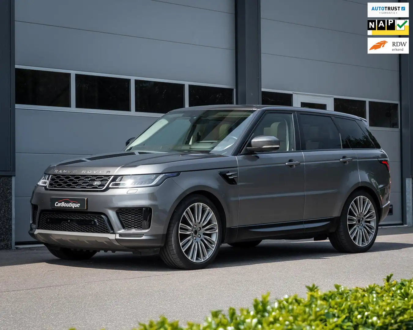 Land Rover Range Rover Sport 2.0 P400e SE I Pano I 360 I Meridian I Head Up I L Grijs - 1