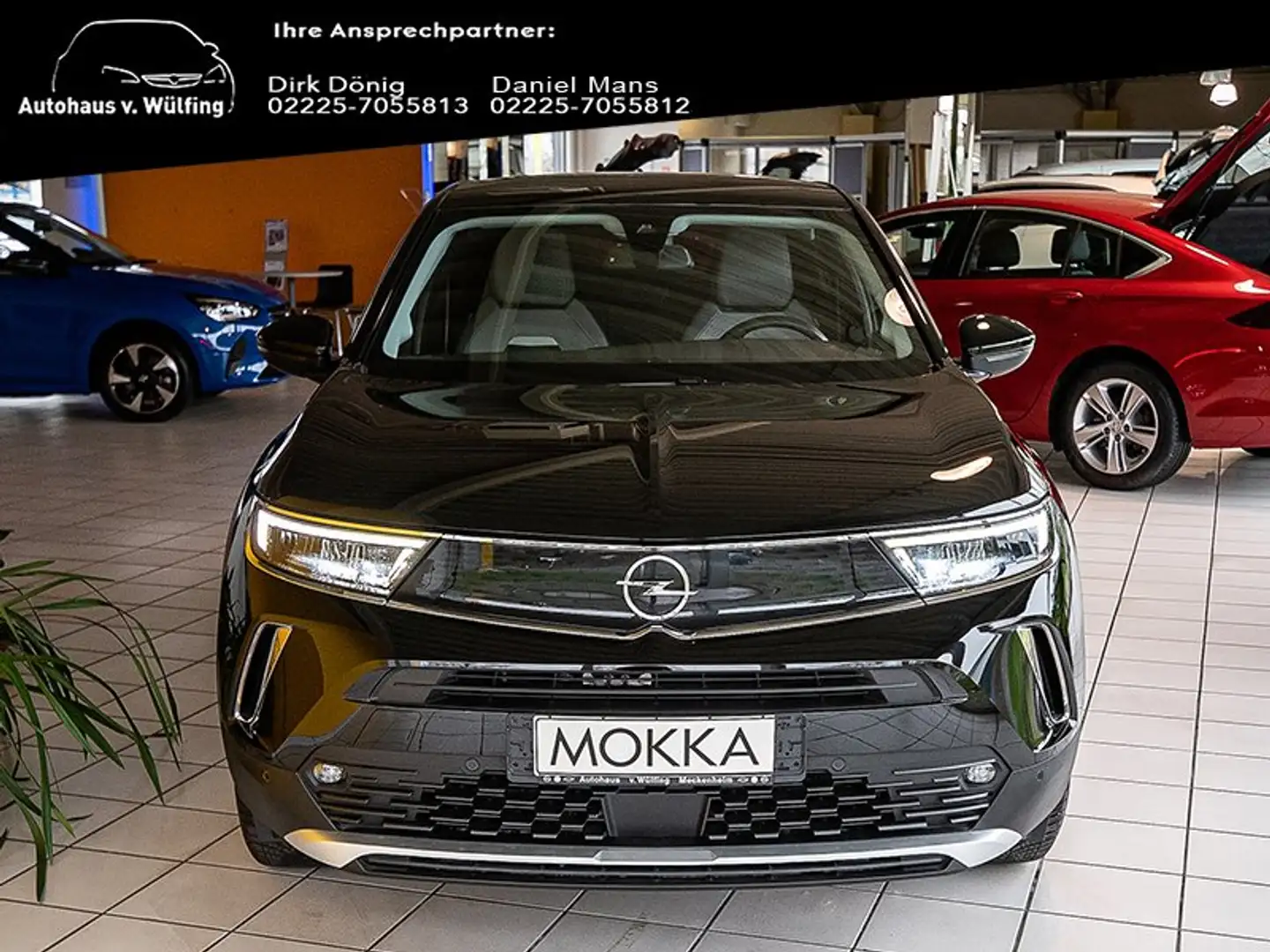Opel Mokka Elegance Elektro +WERKSWAGEN+GEPFLEGT+AUSSTATTUNG+ Černá - 2