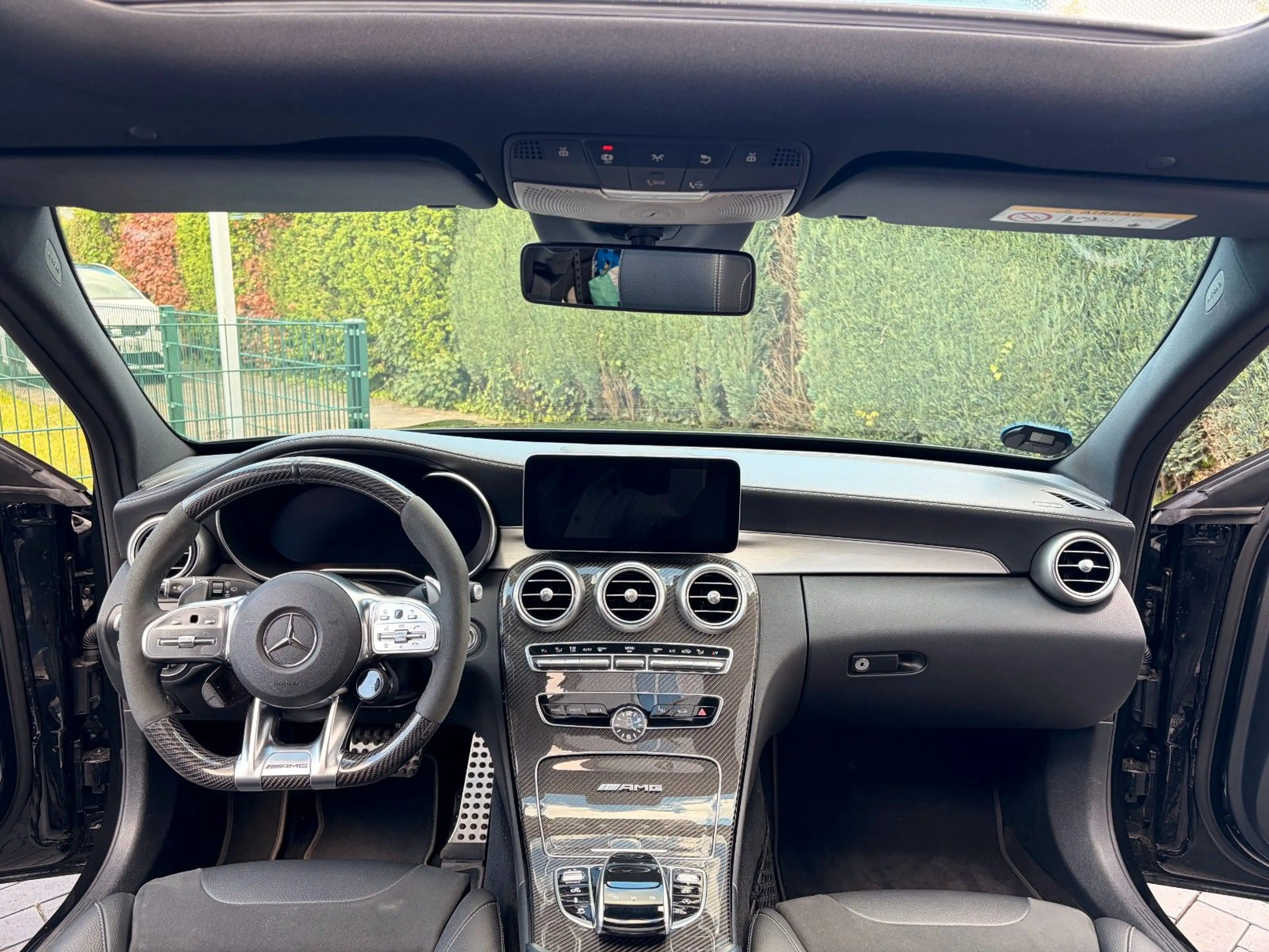 Mercedes-Benz C 63 AMG BURM/PANO/S-AGA/MULTIBEAM/CARBON/612PS — photo 13