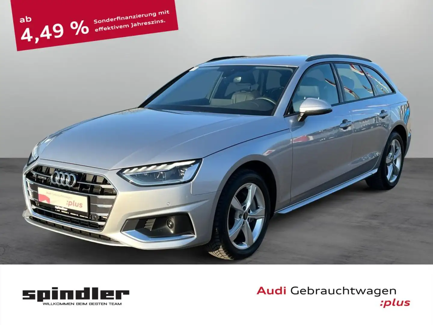 Audi A4 Avant advanced 40 TFSI quattro S-tronic / LED Silber - 1