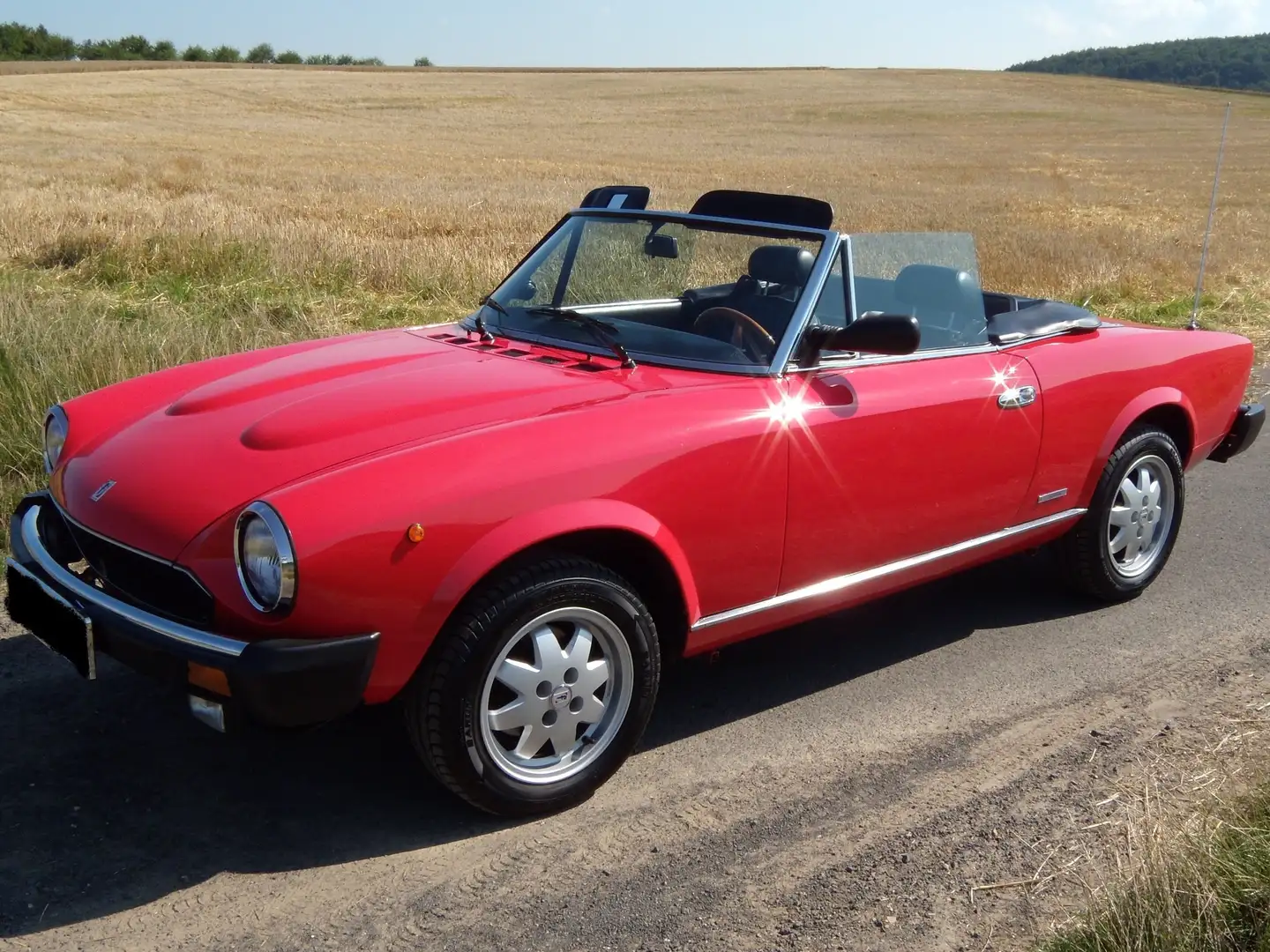 Fiat 124 Spider Europa Rosso - 1