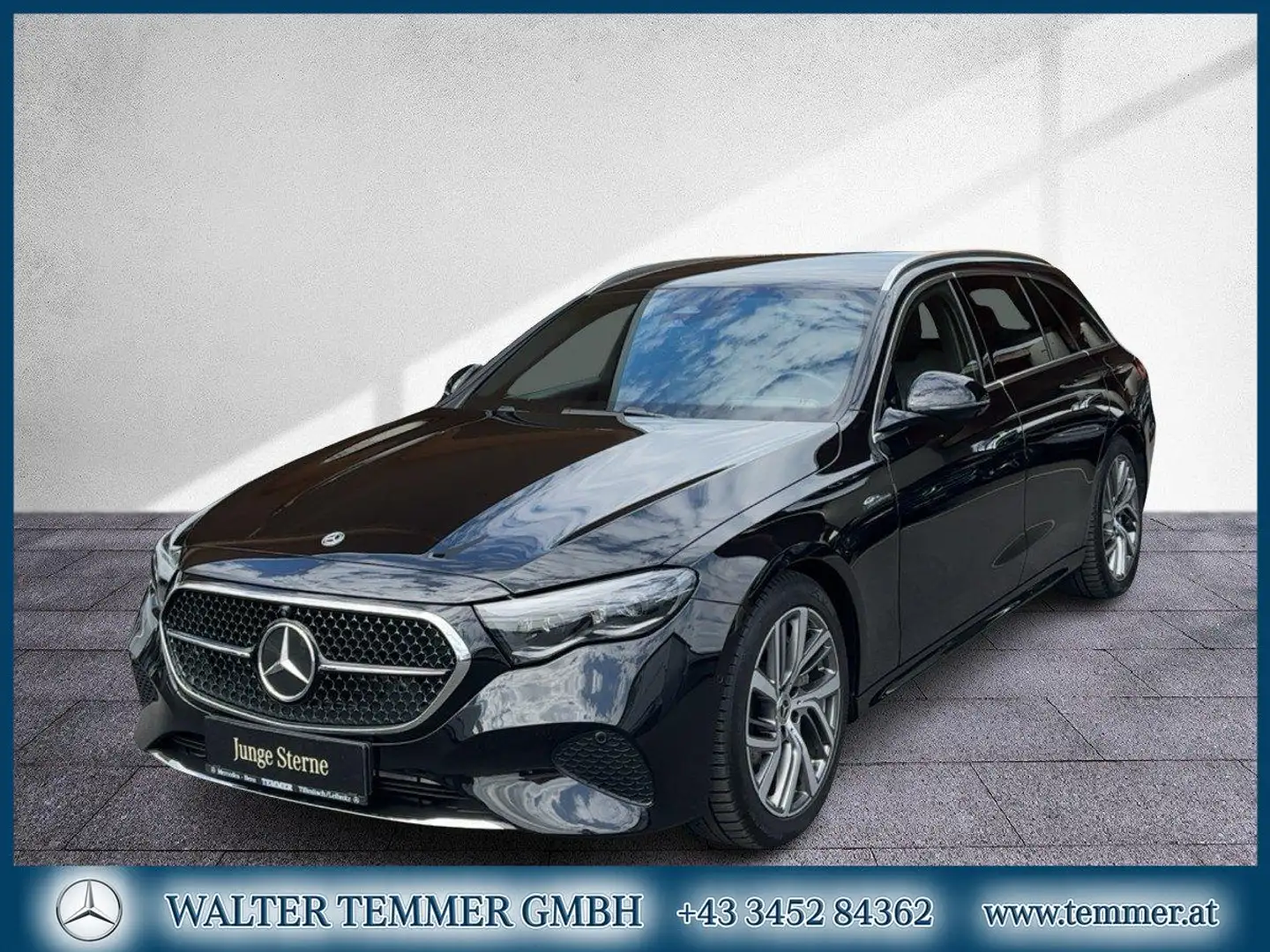 Mercedes-Benz E 300 de 4M T-Modell Ö-Edition DTS 360° AHV ADV+ Schwarz - 1