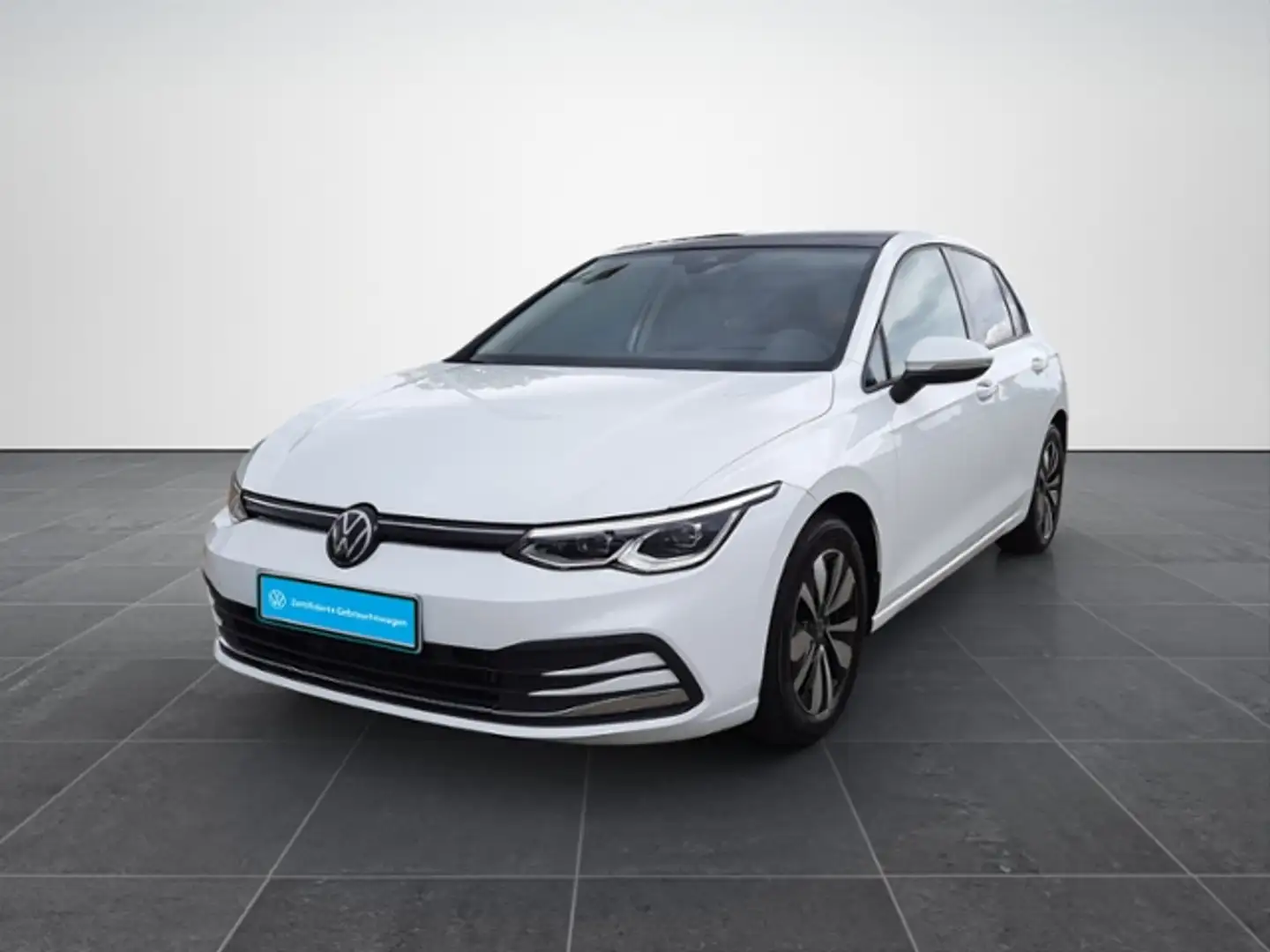 Volkswagen Golf VIII 2.0 TDI DSG Move LED+/AHK/Pano Blanco - 2