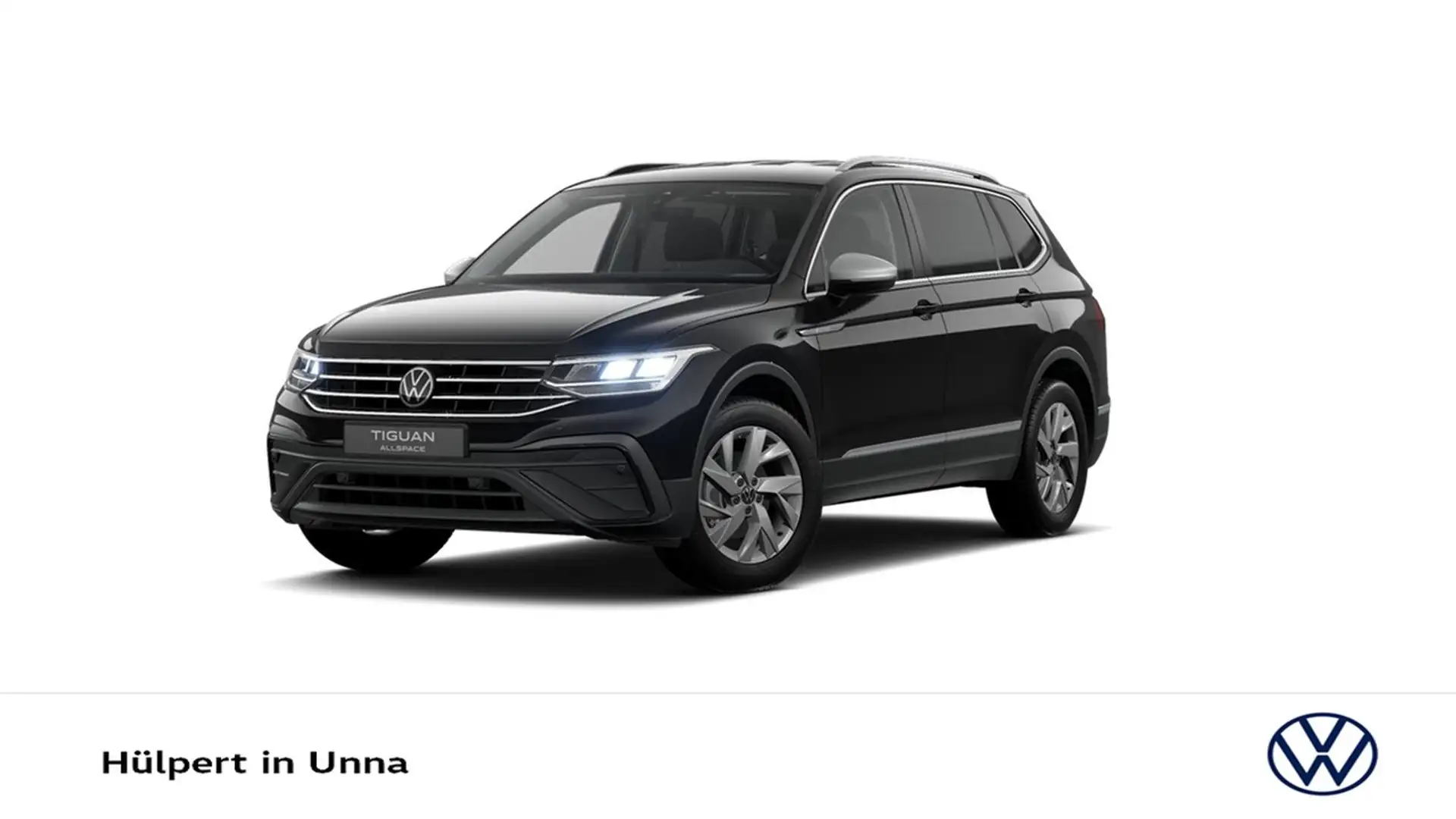 Volkswagen Tiguan Allspace 1.5 LIFE 7SITZE AHK ACC LM18 NAVI Nero - 1