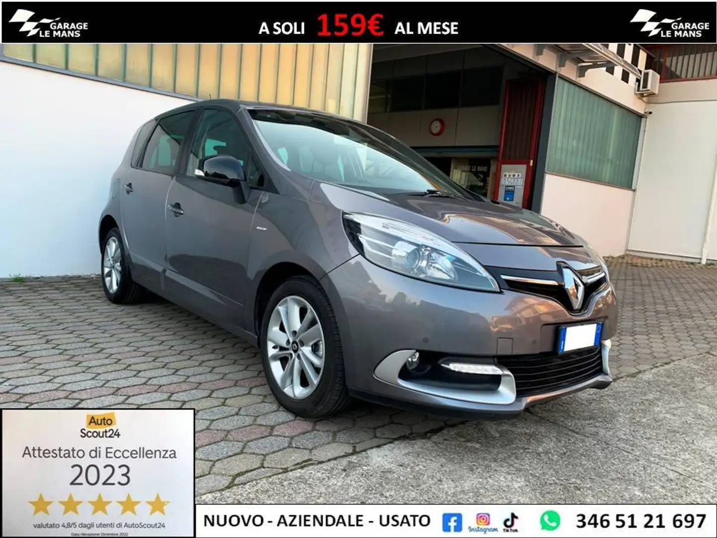 Renault Scenic X-Mod 1.6 dci Limited Gri - 1