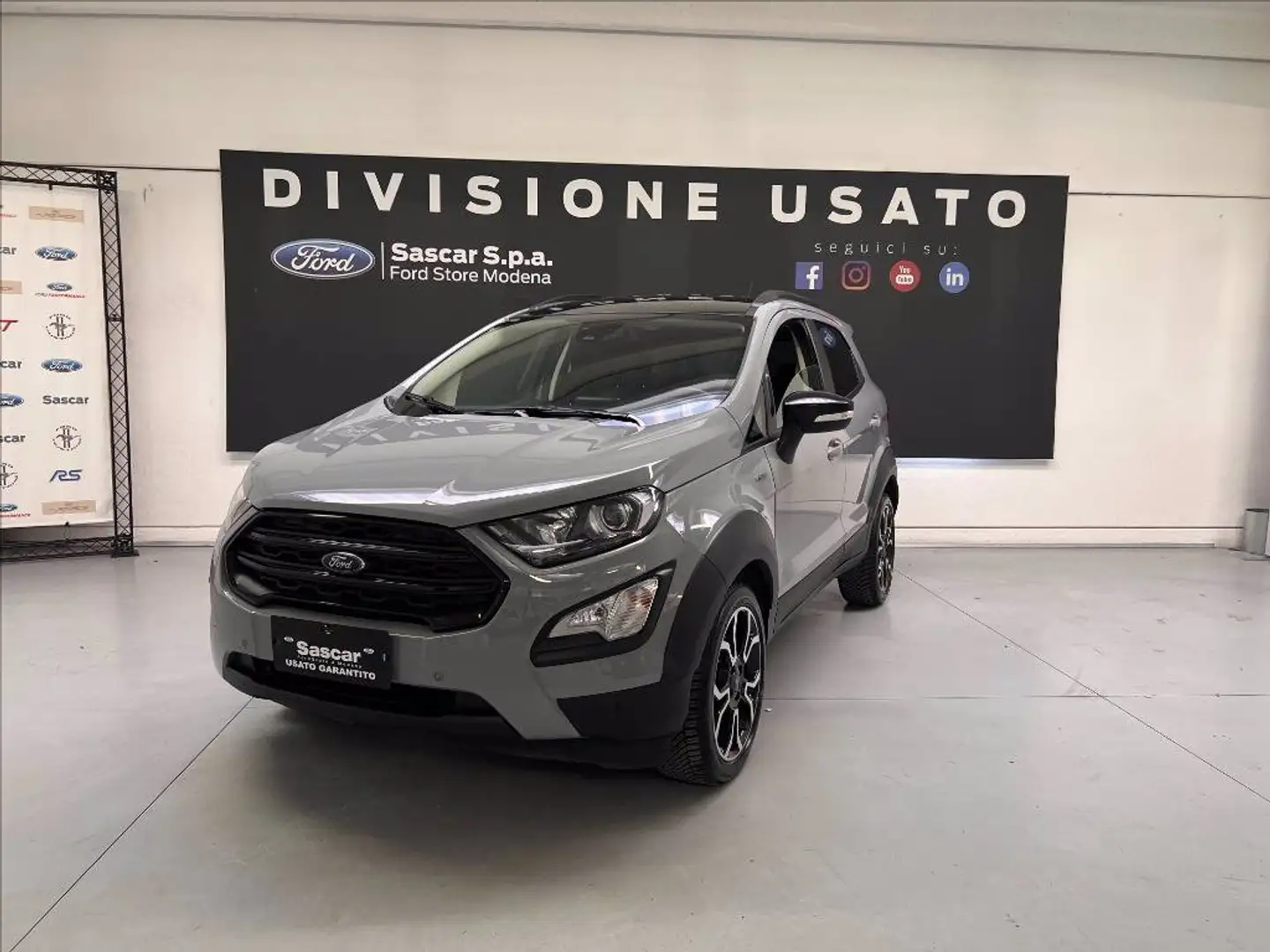 Ford EcoSport 1.0 ecoboost Active s&s 125cv Szürke - 1