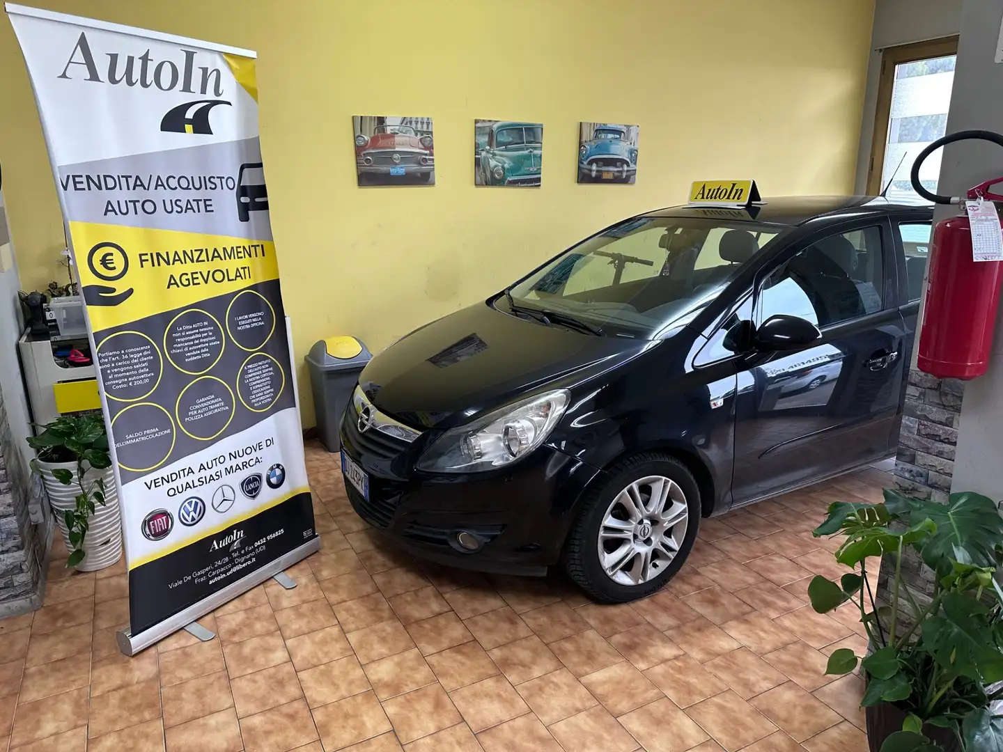 Opel Corsa Corsa 1.2 5 porte Enjoy Schwarz - 1