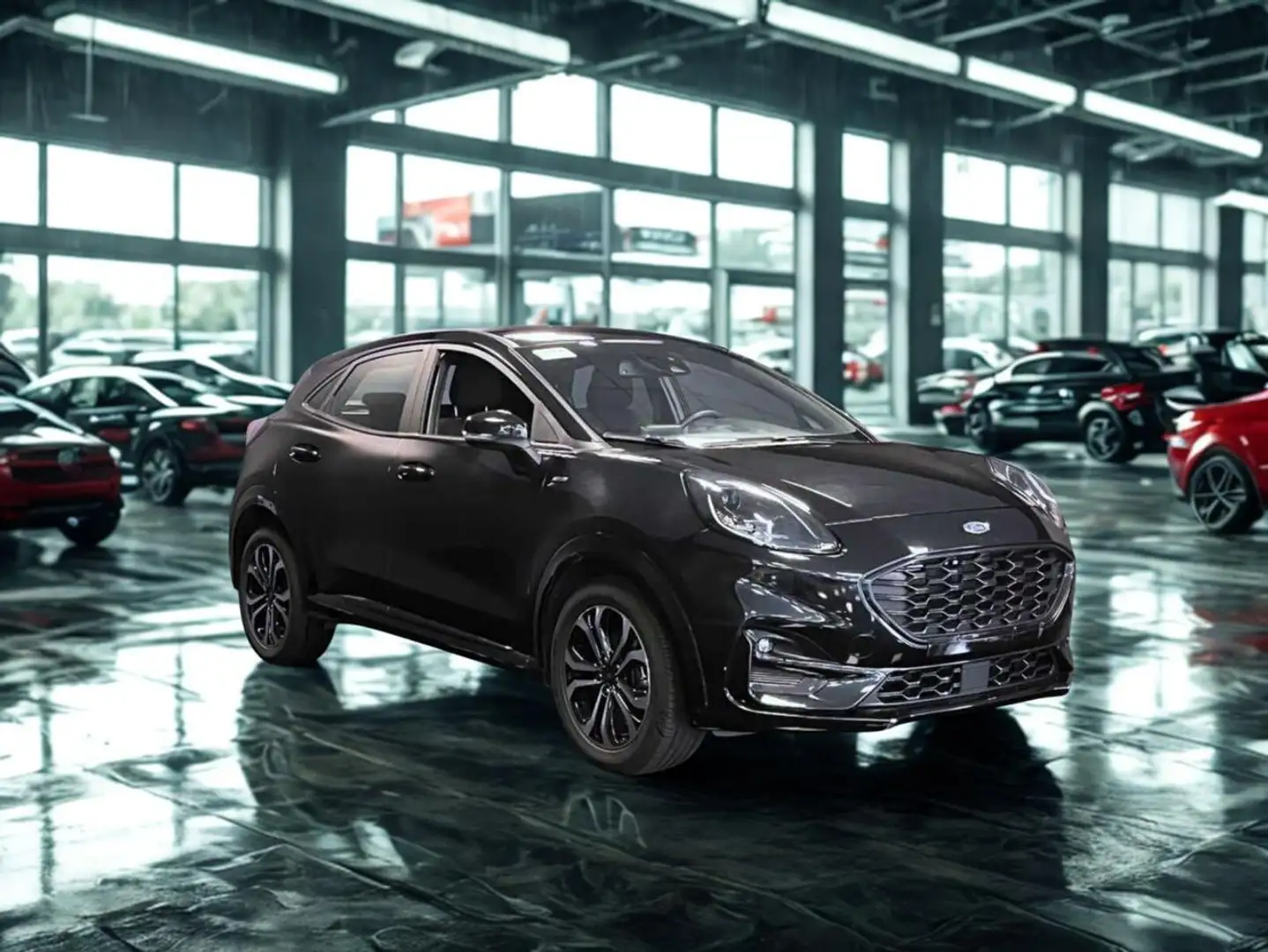Ford Puma 1.0 EcoBoost Hybrid 125 CV S&S aut. ST-Line Negro - 2