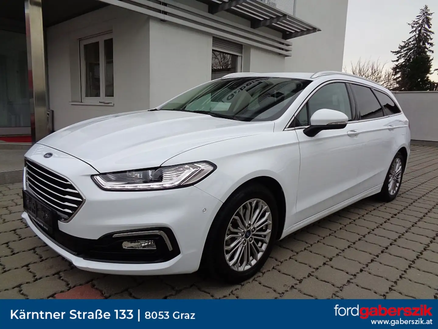 Ford Mondeo Traveller Titanium 2,0 Hybrid Aut. Weiß - 1
