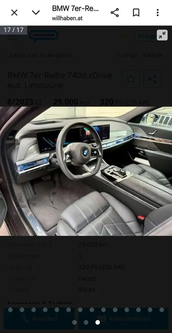 BMW 740 740d xDrive Limousine Aut. - 1