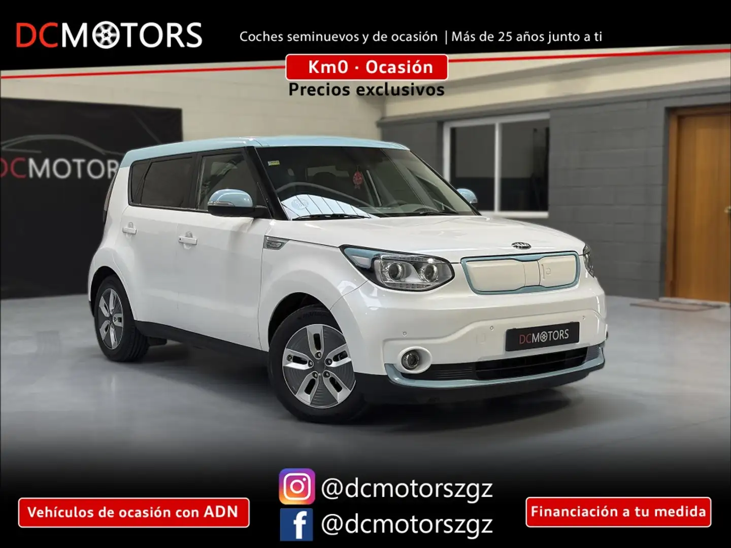 Kia Soul Eléctrico CHAdeMO Blanco - 1