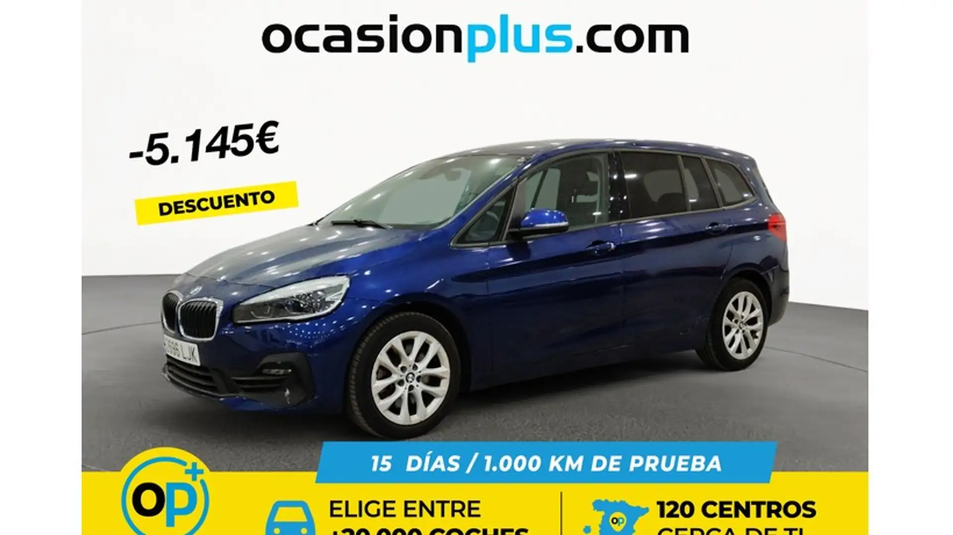 BMW 218 218dA Gran Tourer Business Azul - 1