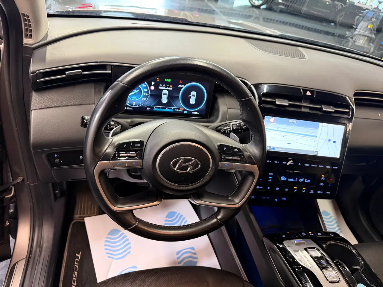 Hyundai TUCSON 1.6i * BOITE AUTO SPORT * GARANTIE 12 MOIS ** 1ER PROPRIETAIRE *, миниатюра 12