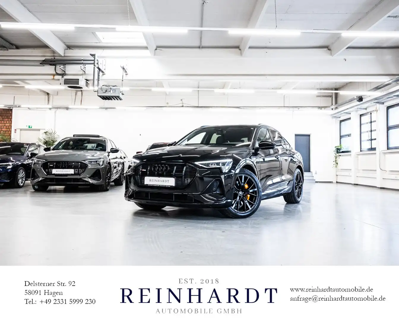 Audi e-tron SPORTBACK 55 2x S LINE/BLACK-EDIT/PANO/VC Schwarz - 1