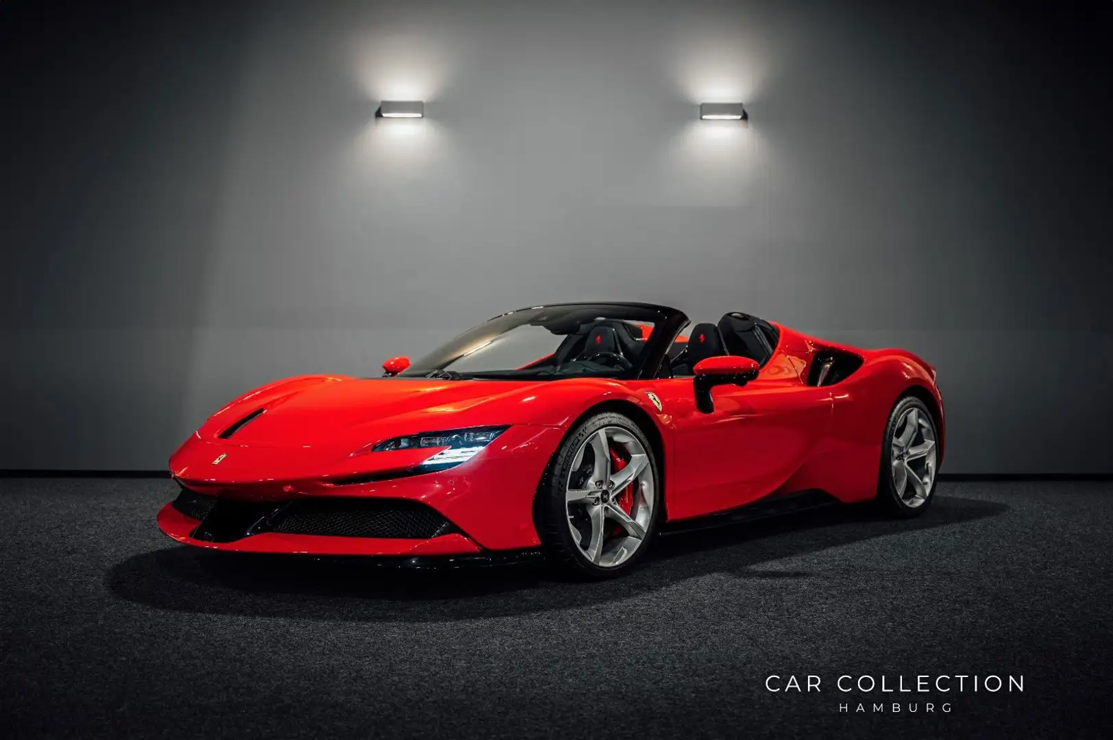 Ferrari SF90 Spider LIFT | Carbon | LED Roşu - 1