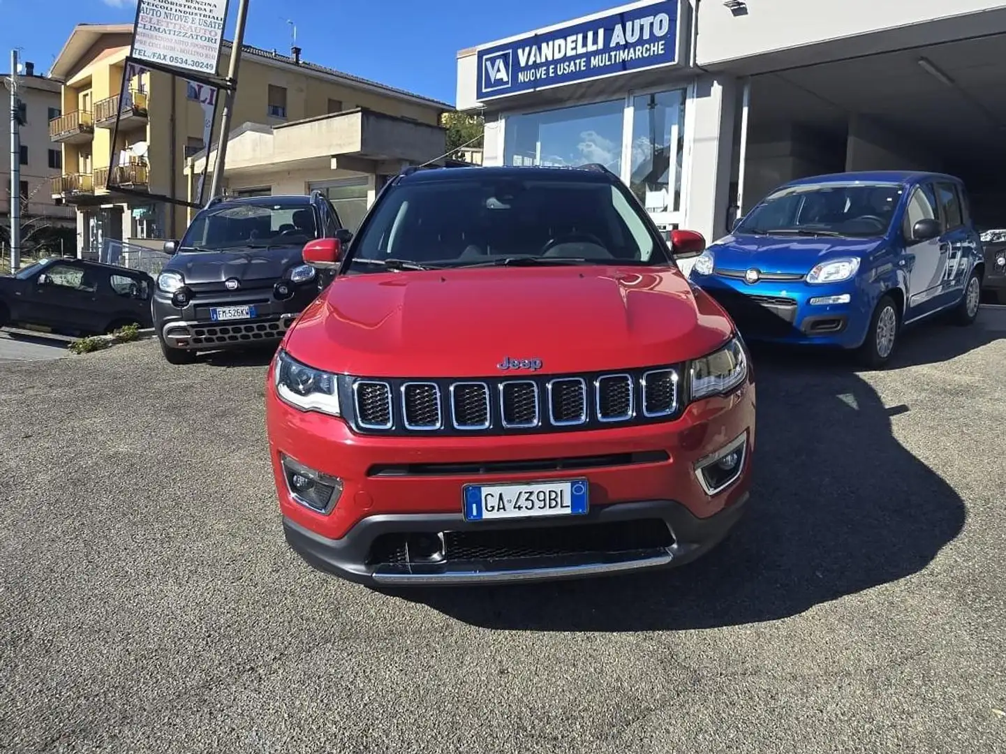 Jeep Compass Compass II 2017 1.6 mjt Limited 2wd 120cv my19 Rouge - 1