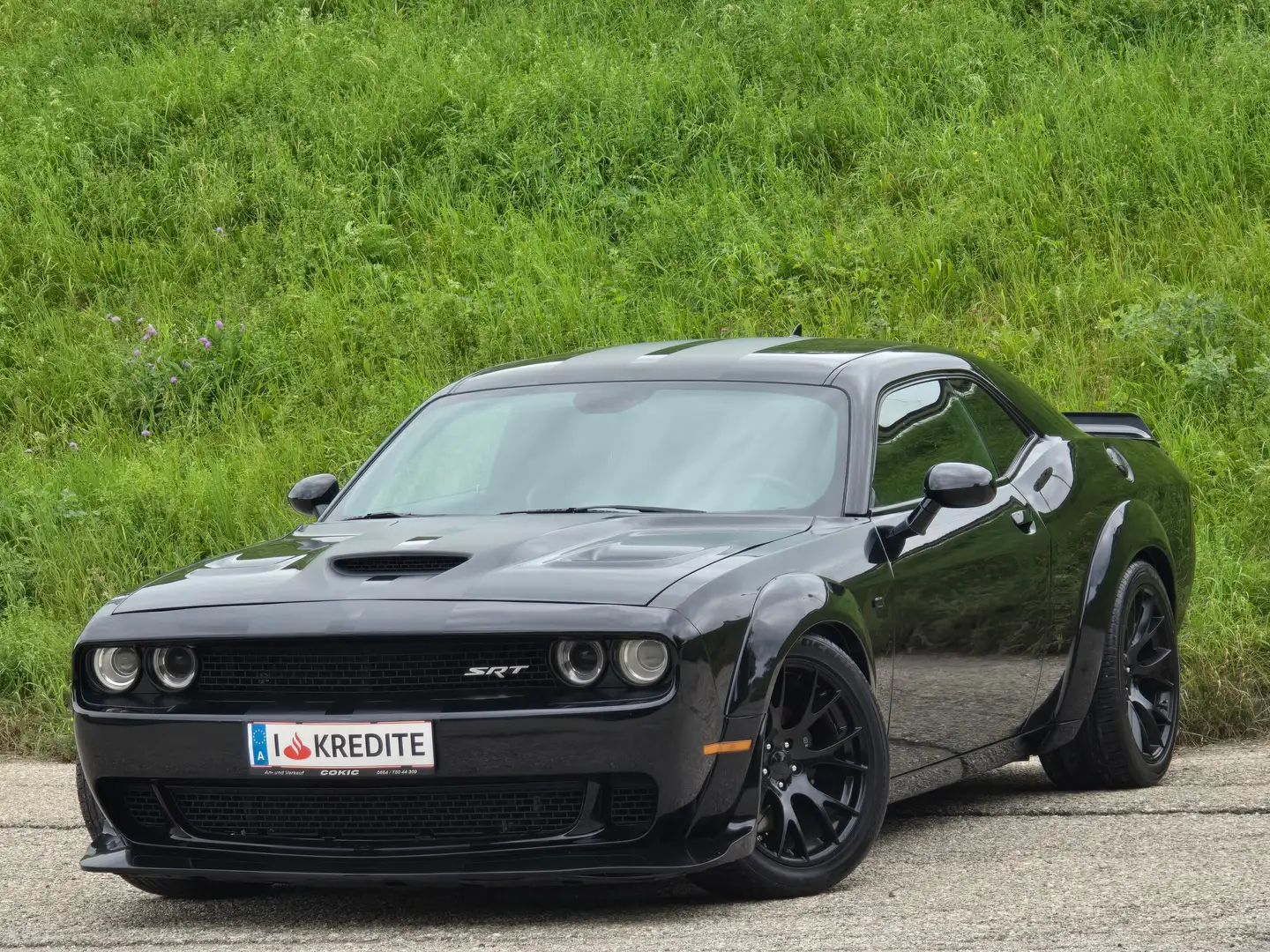 Dodge Challenger SRT 6,4 V8* Hellcat-Widebody* Kamera* Navi*SHZ*20" Schwarz - 1