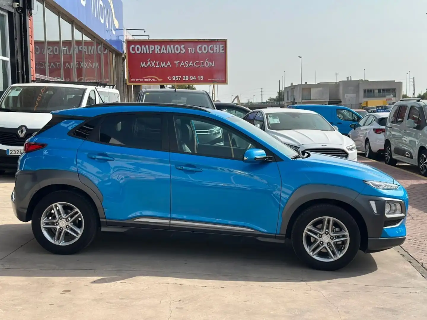 Hyundai KONA 1.0 TGDI Tecno 2C Lime 4x2 Azul - 2