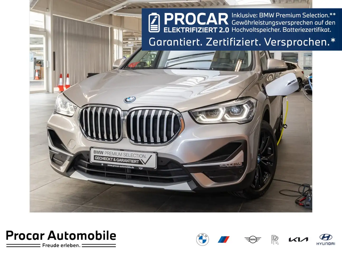 BMW X1 xDrive25e xLine DAB LED Pano.Dach RFK Navi Gris - 1