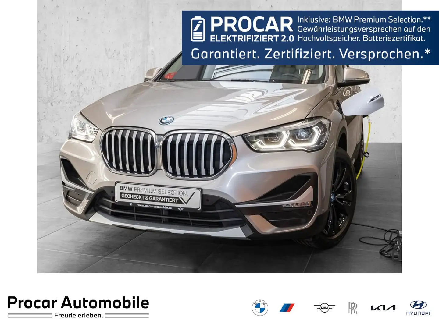 BMW X1 xDrive25e xLine DAB LED Pano.Dach RFK Navi Grau - 1