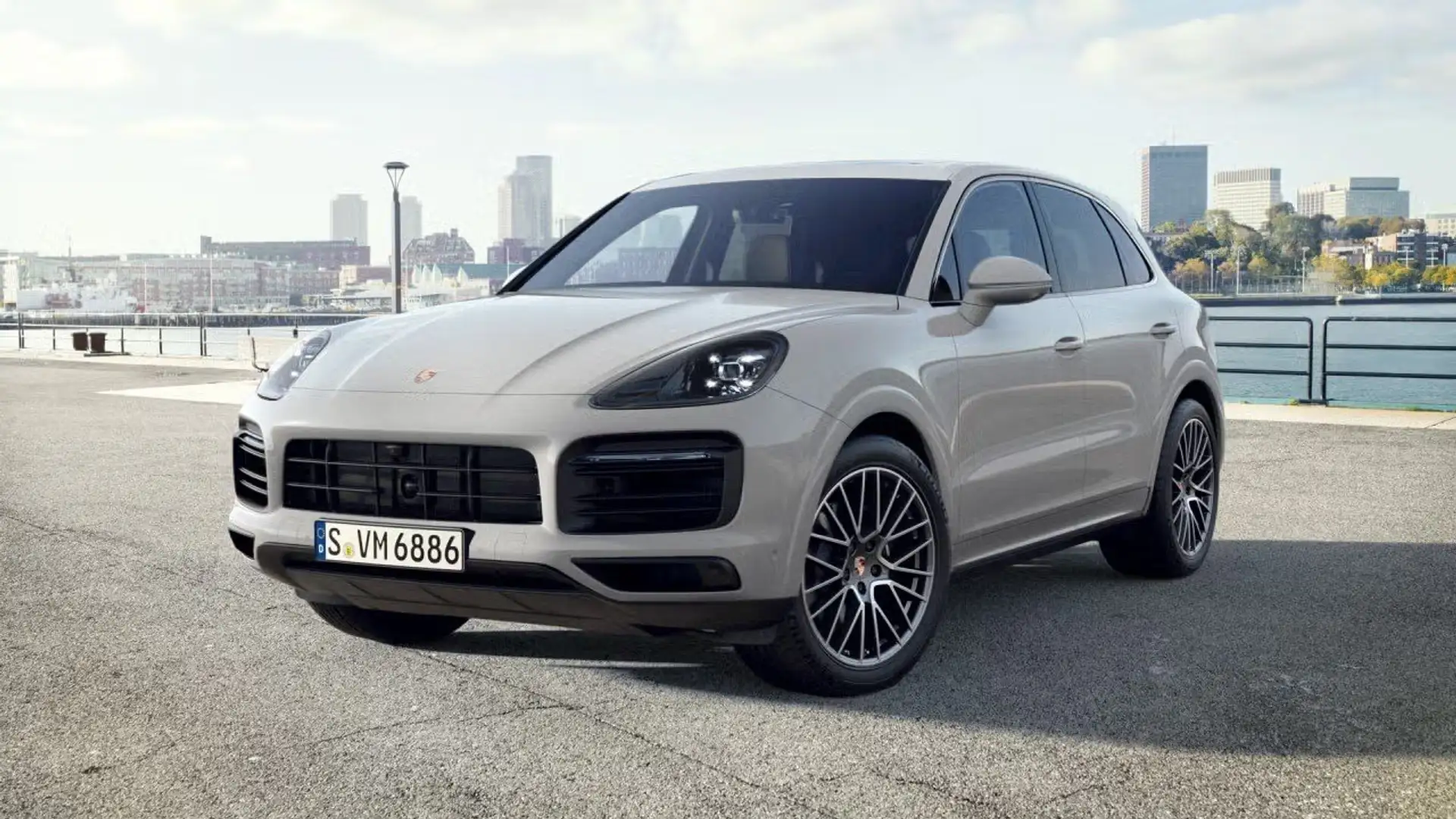 Porsche Cayenne Panoramadach Luftfederung BOSE Grau - 1