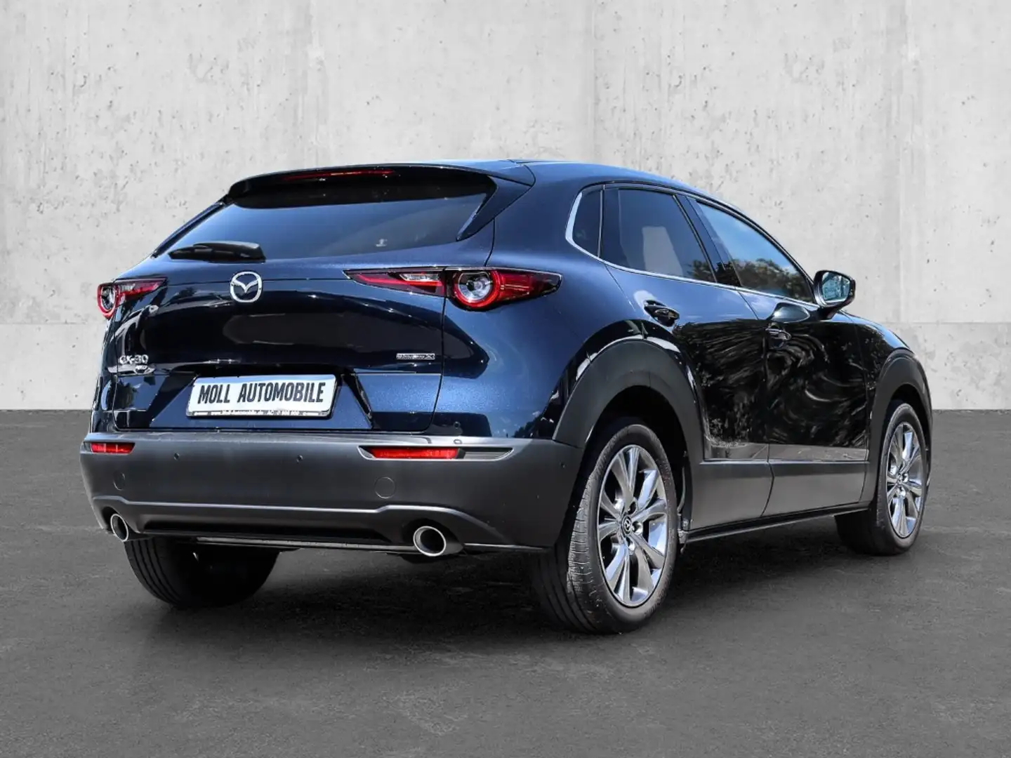 Mazda CX-30 SKYACTIV-X 2.0 AWD 6GS SELECTION ACT-P DES-P LEDER Bleu - 2