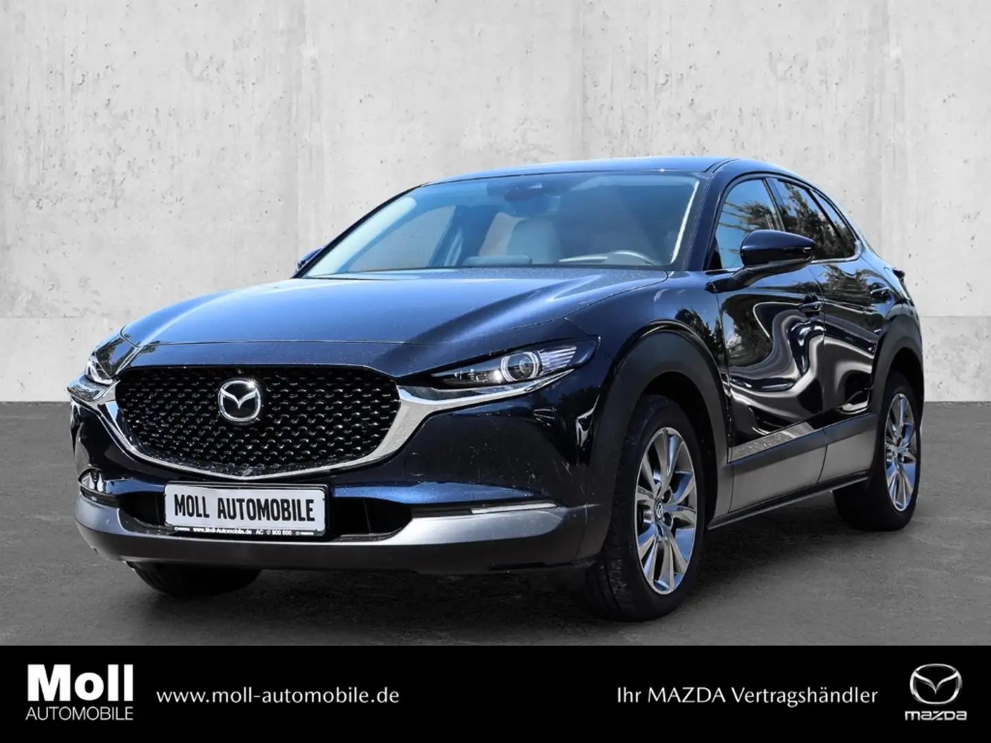 Mazda CX-30 SKYACTIV-X 2.0 AWD 6GS SELECTION ACT-P DES-P LEDER Bleu - 1