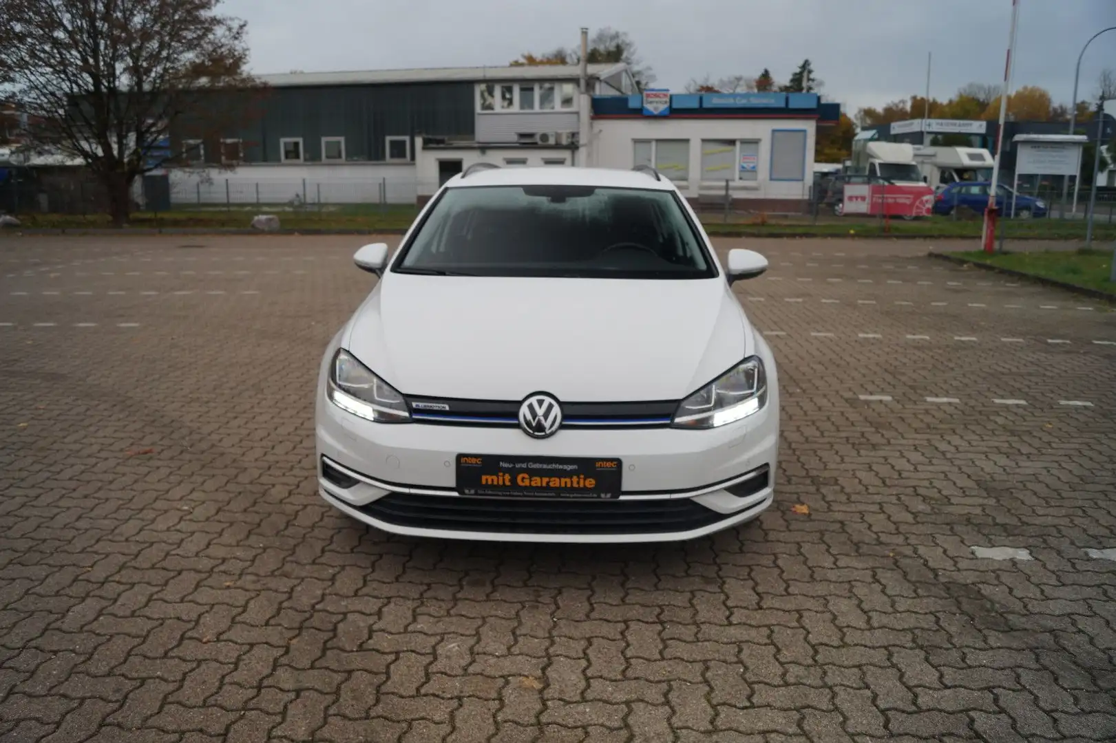 Volkswagen Golf VII TGI Variant Comfortli. R.Kamera PDC AHK Blanc - 2