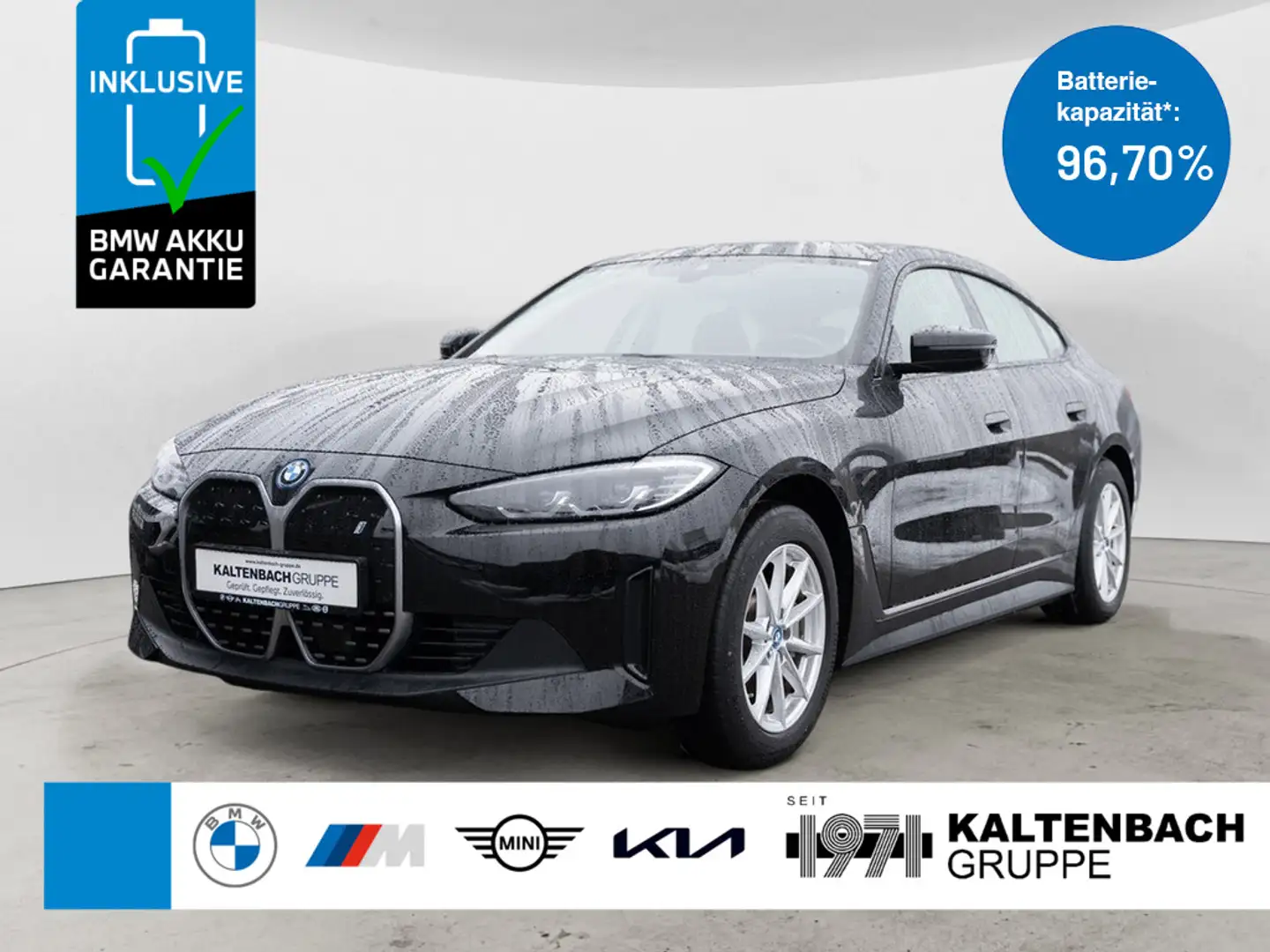 BMW i4 eDrive 35 Gran Coupe LED NAVI KAMERA SHZ Schwarz - 1