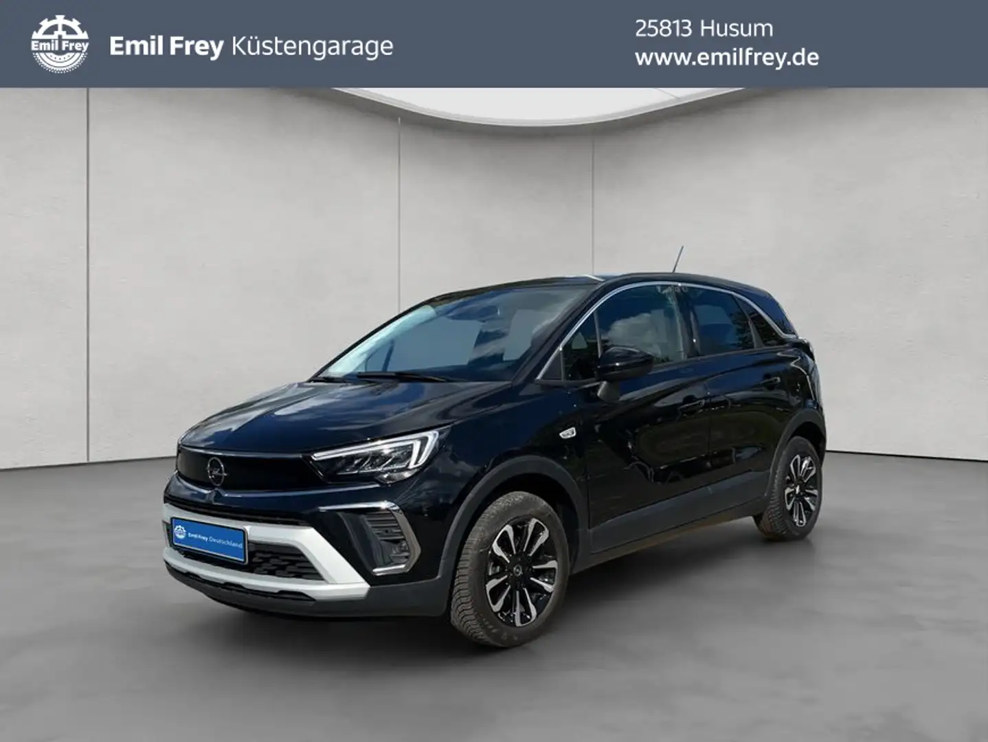 Opel Crossland Crossland 1.2 Automatik Elegance SHZ LED RFK Zwart - 1