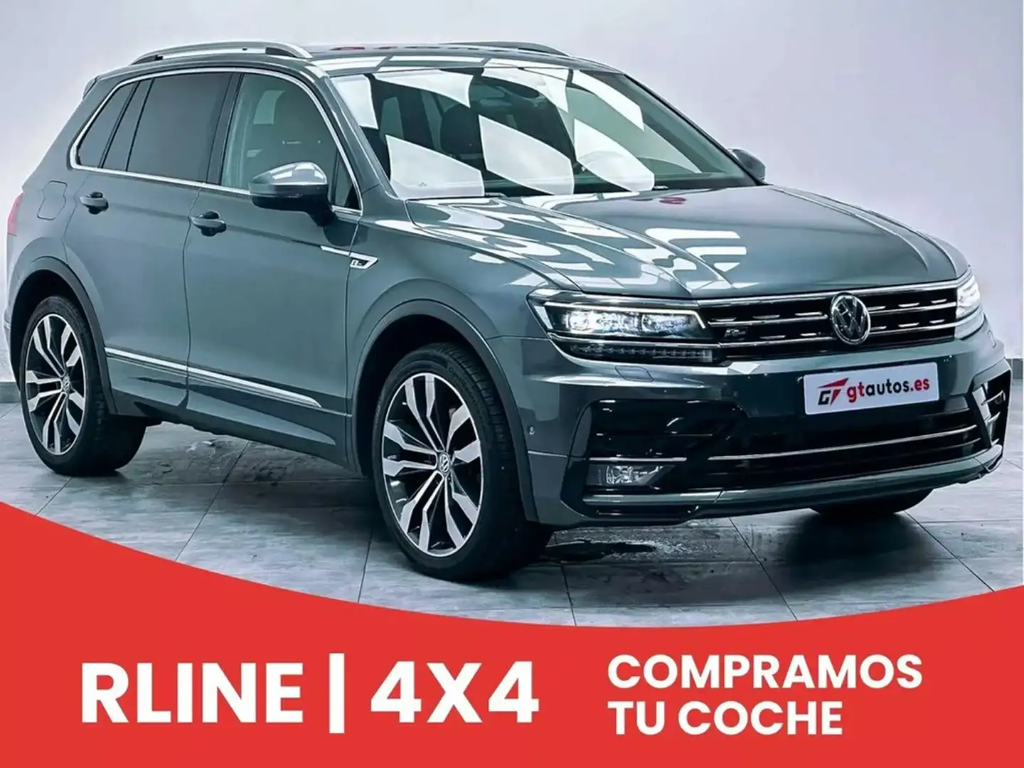 Volkswagen Tiguan 2.0 TDI RLINE 4Motion BlueMotion 150CV Gris - 2