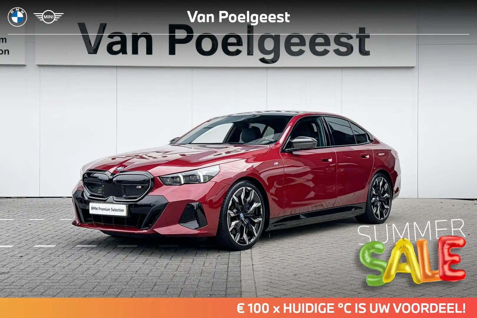 BMW i5 Sedan M60 xDrive 84 kWh | Summer Sale 100 Rood - 1