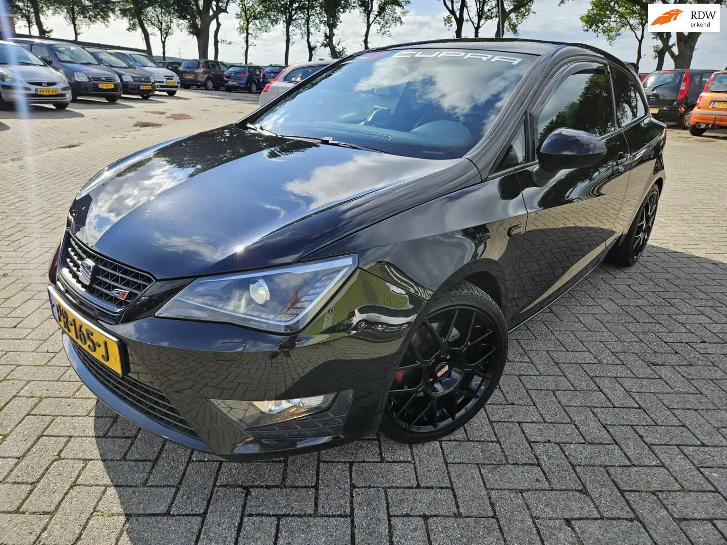 SEAT Ibiza SC 1.4 TSI Cupra. 2013. DSG/Climate/Cruise/Flipper Zwart - 1