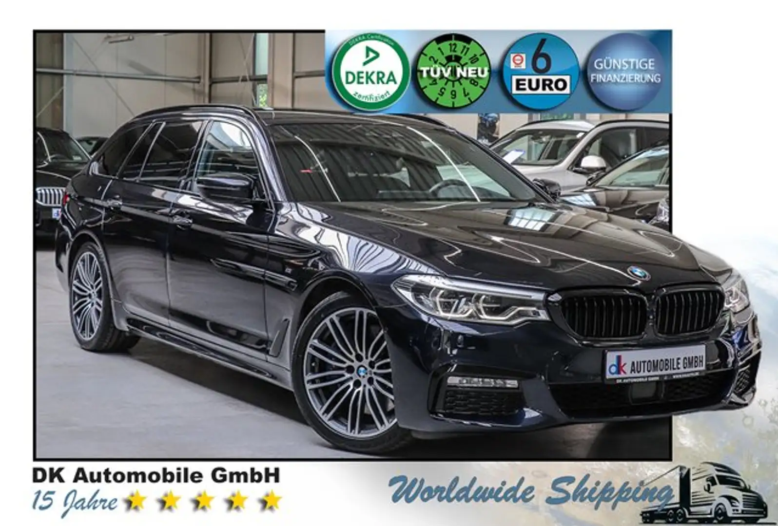 BMW 540 d xDrive Touring///M SPORT/HUD/LED/DACHRELING/ Nero - 1