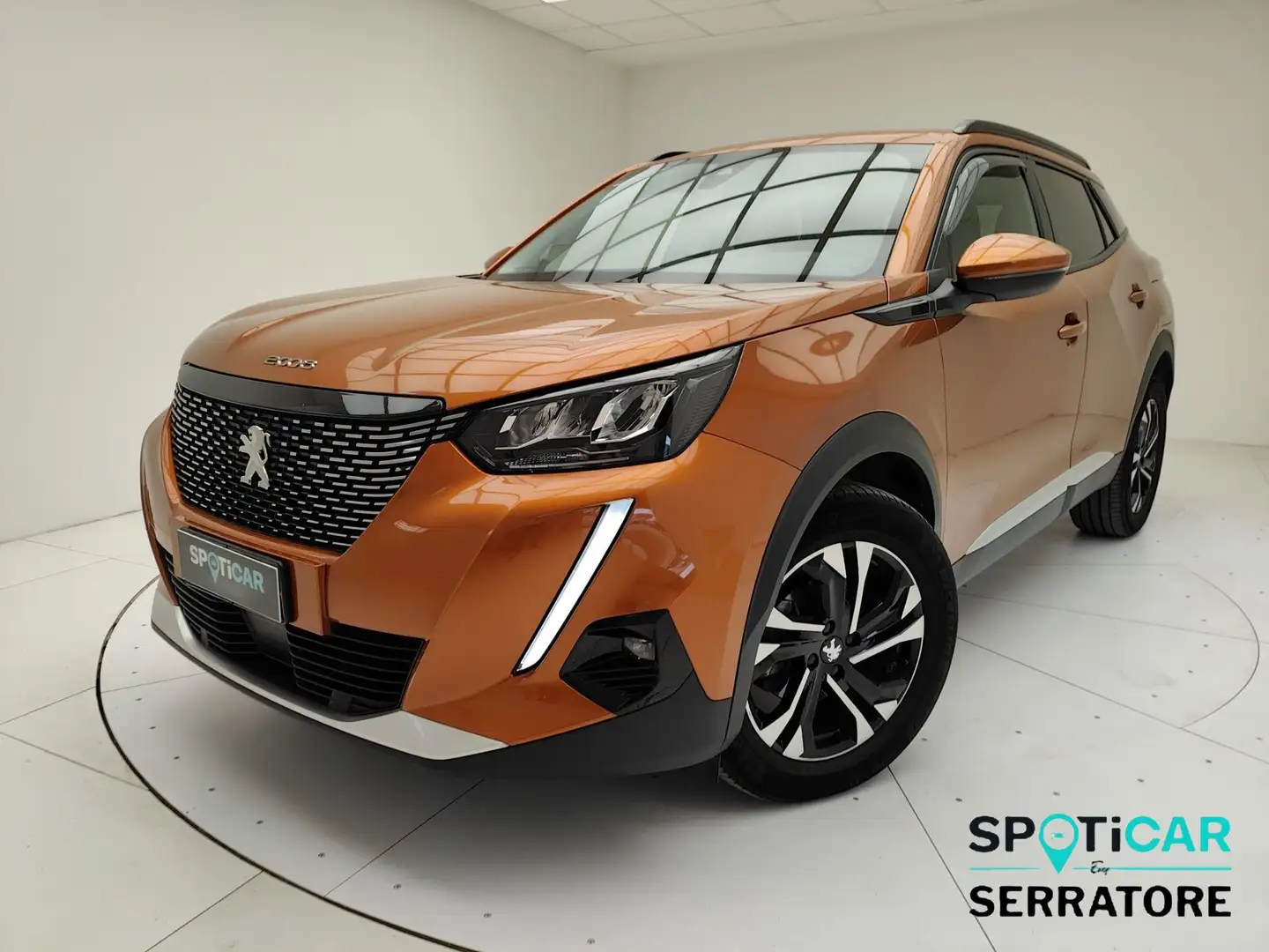 Peugeot 2008 II 2020 1.2 puretech Allure s&s 130cv Arancione - 1