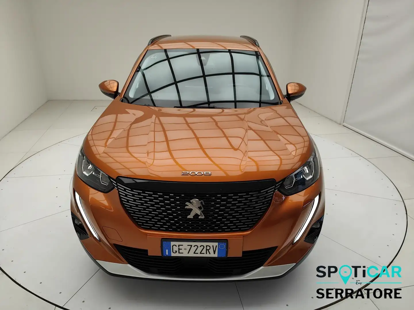 Peugeot 2008 II 2020 1.2 puretech Allure s&s 130cv Arancione - 2