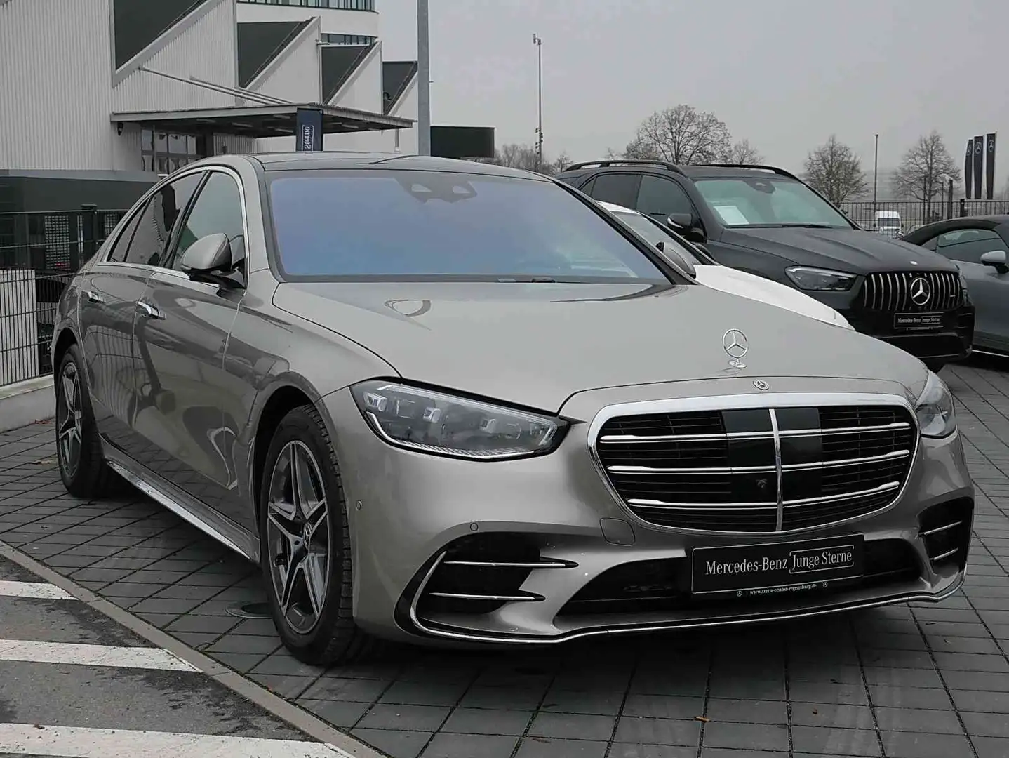Mercedes-Benz S 450 d 4MATIC++AMG++Soundsystem+Matrix-LED+DAB+ Argent - 2