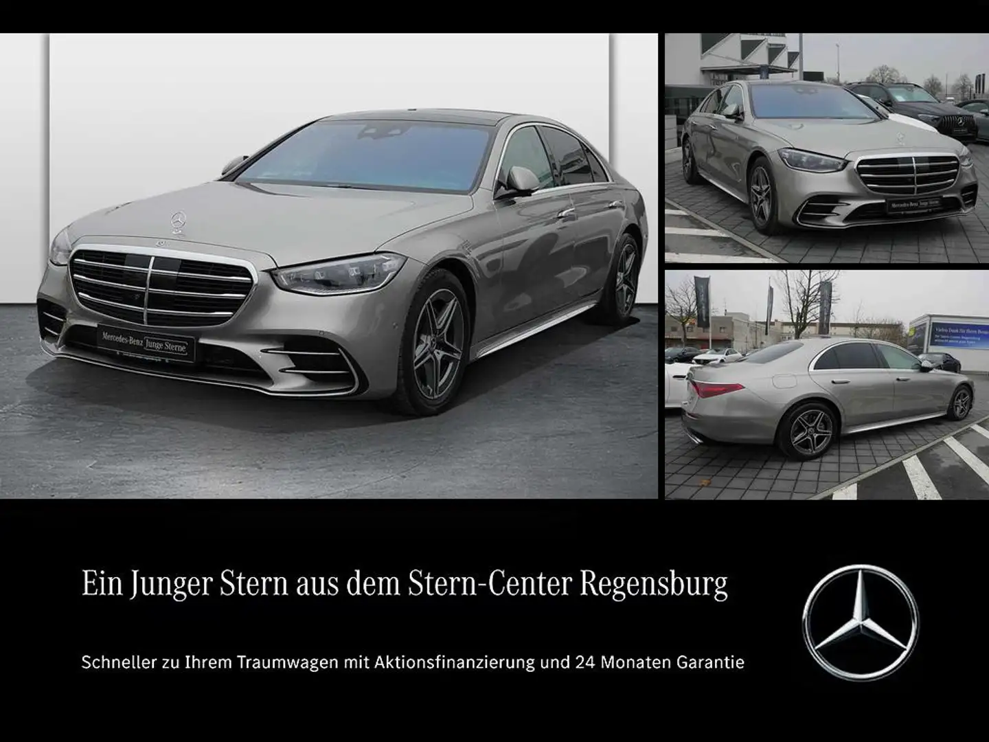 Mercedes-Benz S 450 d 4MATIC++AMG++Soundsystem+Matrix-LED+DAB+ Argent - 1