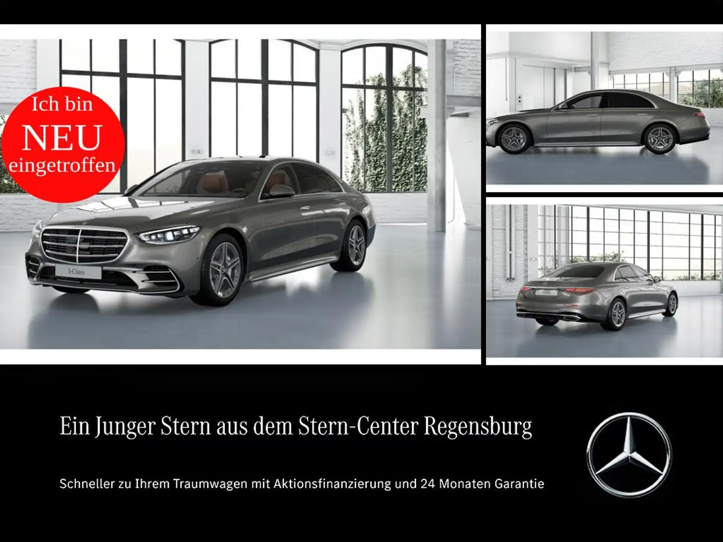 Mercedes-Benz S 450 d 4MATIC++AMG++Soundsystem+Matrix-LED+DAB+ Argent - 1