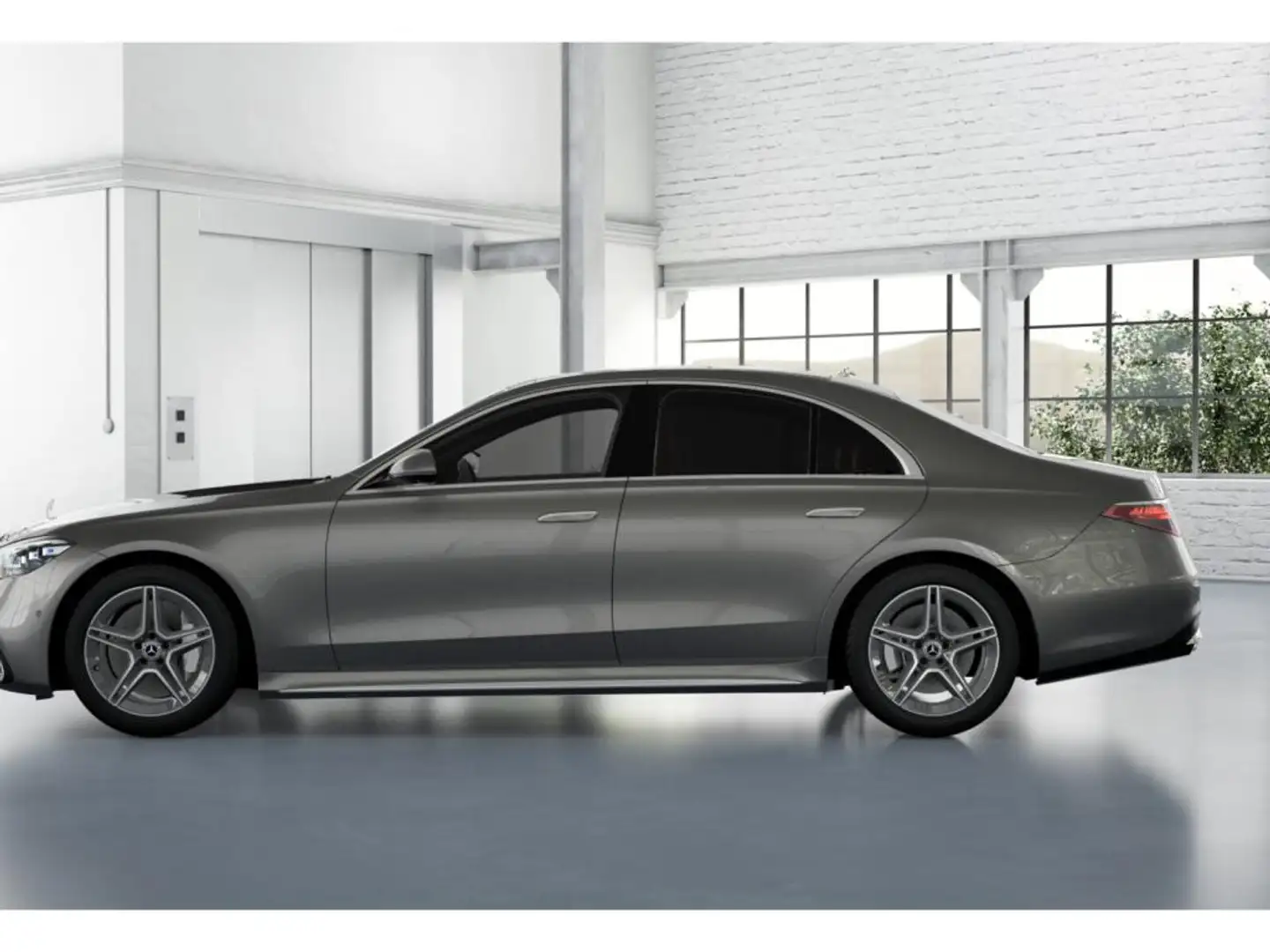 Mercedes-Benz S 450 d 4MATIC++AMG++Soundsystem+Matrix-LED+DAB+ Argent - 2