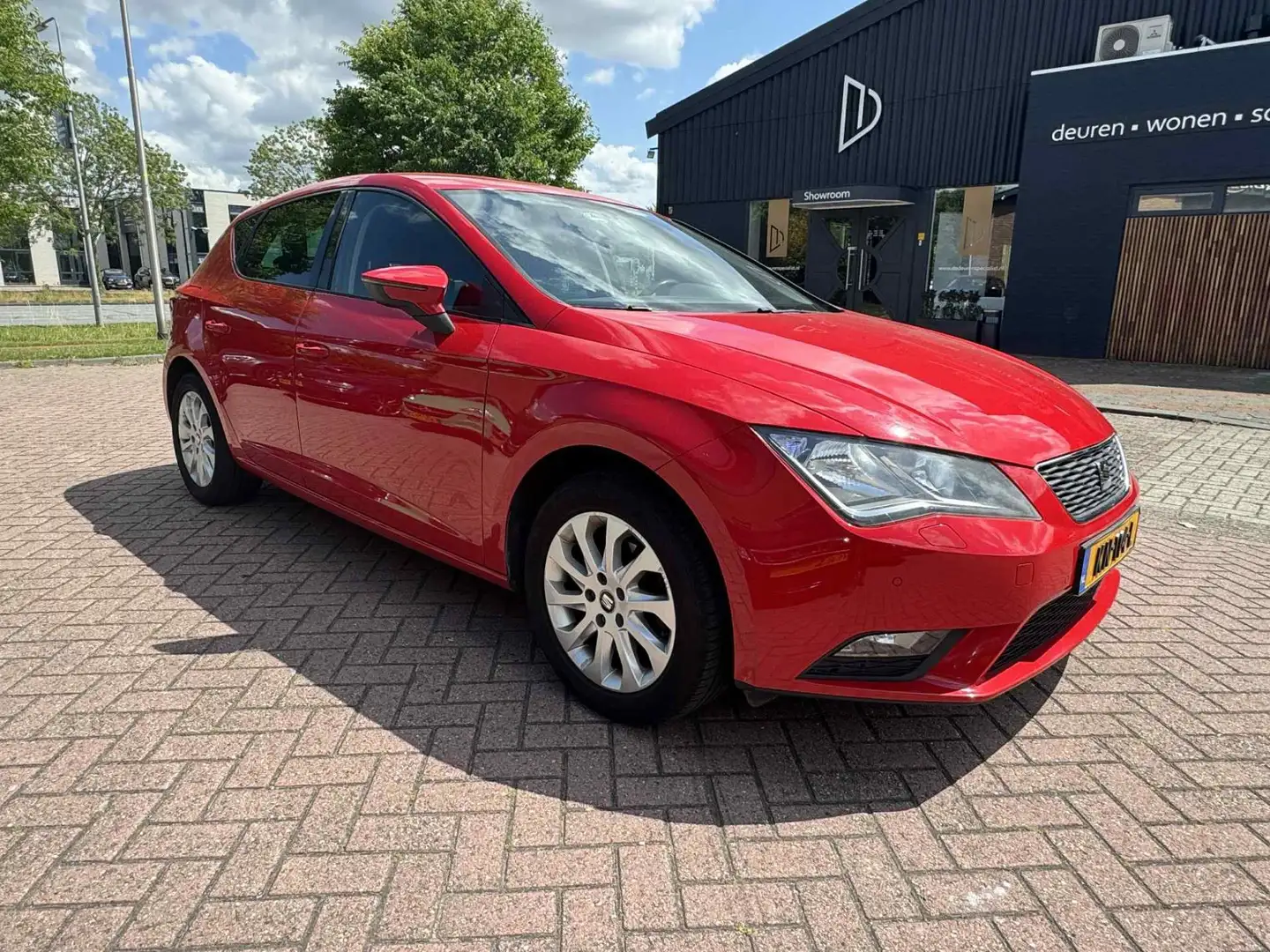 SEAT Leon Navi \ Stoelver \ 1.2 TSI Style Rood - 2