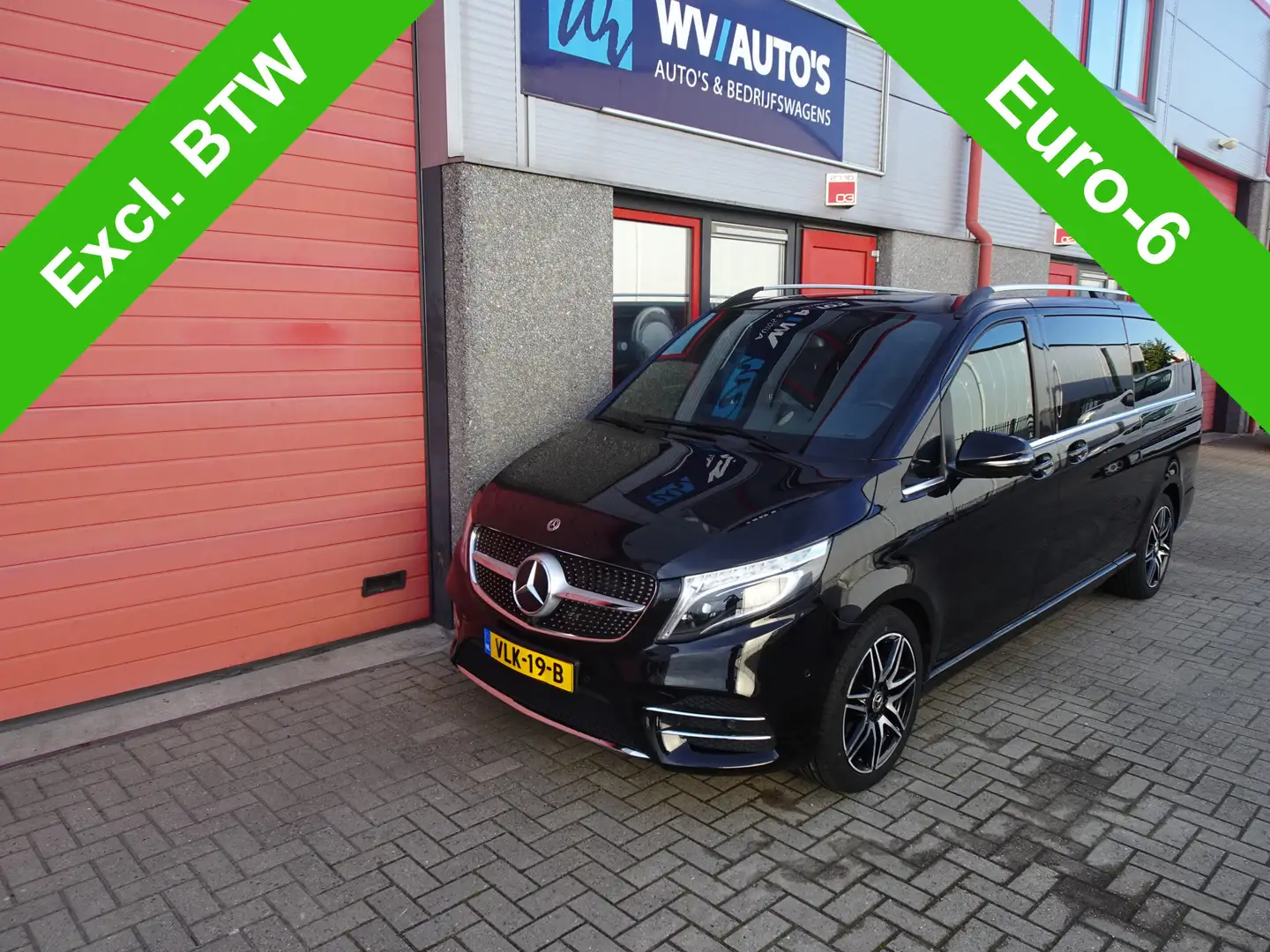 Mercedes-Benz V 300 300d Extra Lang Avantgarde Edition vol leer navi 2 Noir - 1