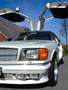Mercedes-Benz 500 SEC  FLÜGELTÜRER OLDTIMER Zilver - thumbnail 22