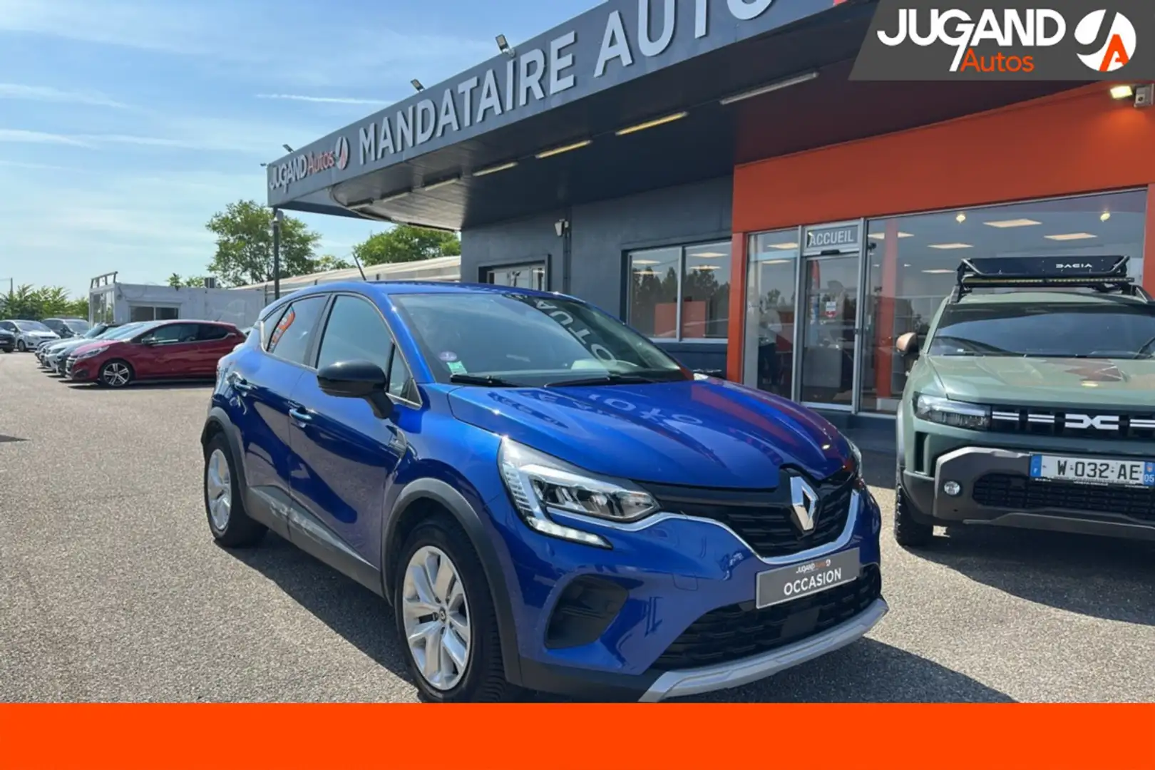 Renault Captur 1.6 E-TECH 145 FULL HYBRID Bleu - 1