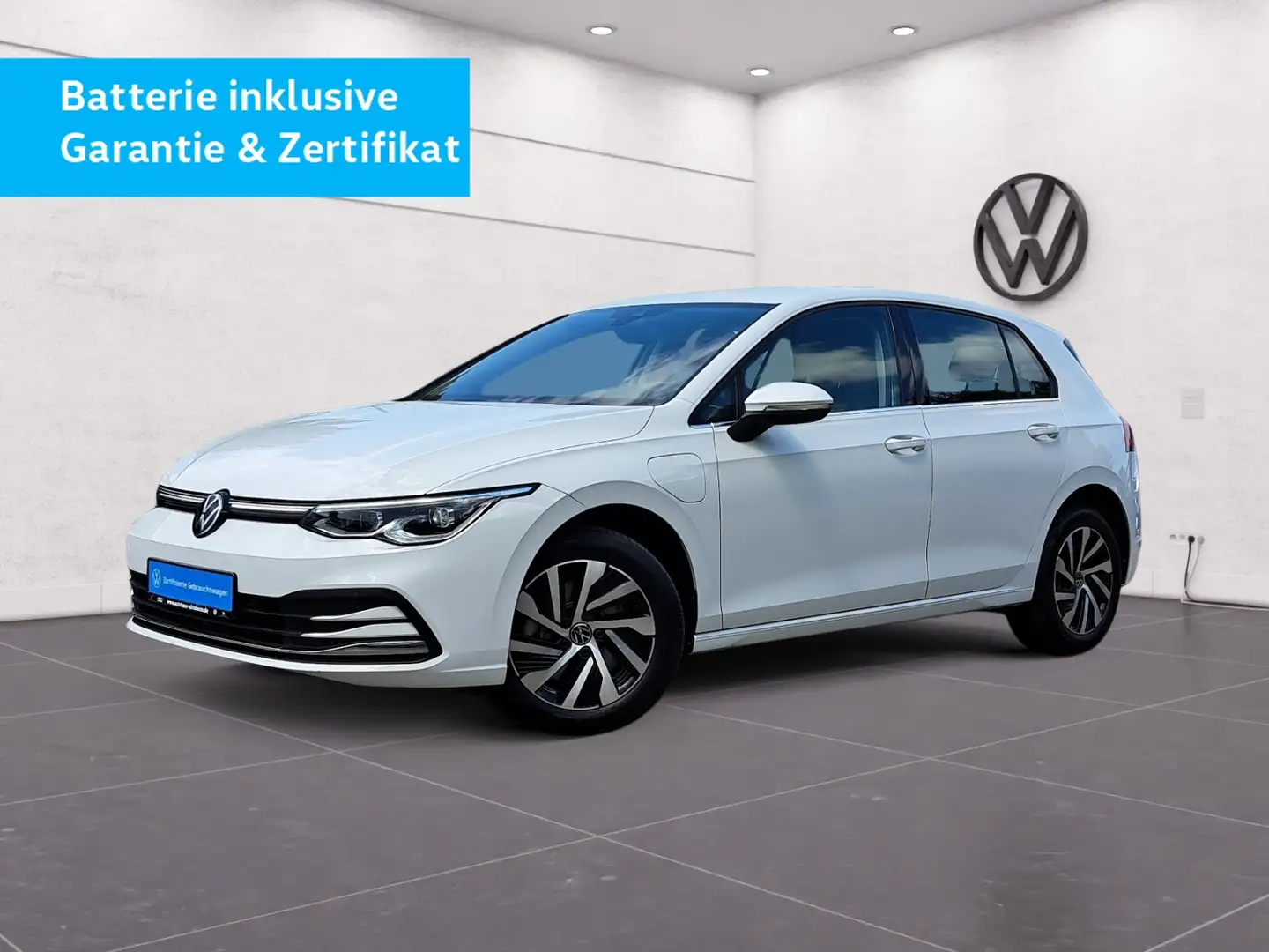 Volkswagen Golf VIII Style 1.4 TSI DSG eHybrid NAV APP MATRIX KAM Blanc - 2