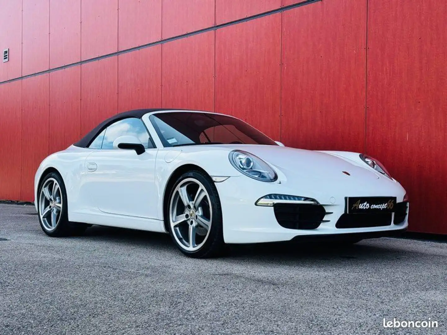 Porsche 991 type 991 (1) Cabriolet 3.4 350ch CARRERA PDK Blanc - 1
